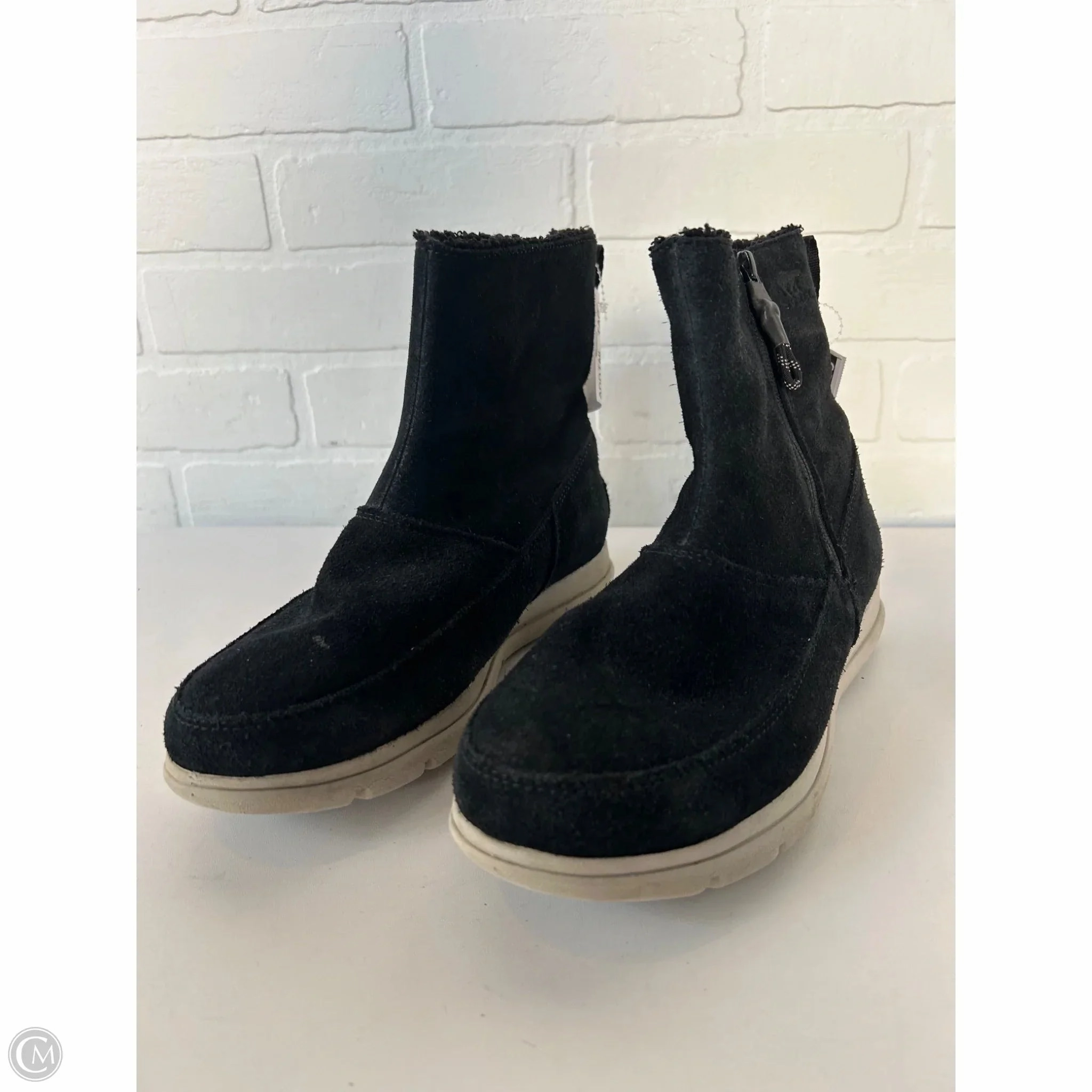 Boots Ankle Flats By Sorel In Black, Size: 8 High-quality