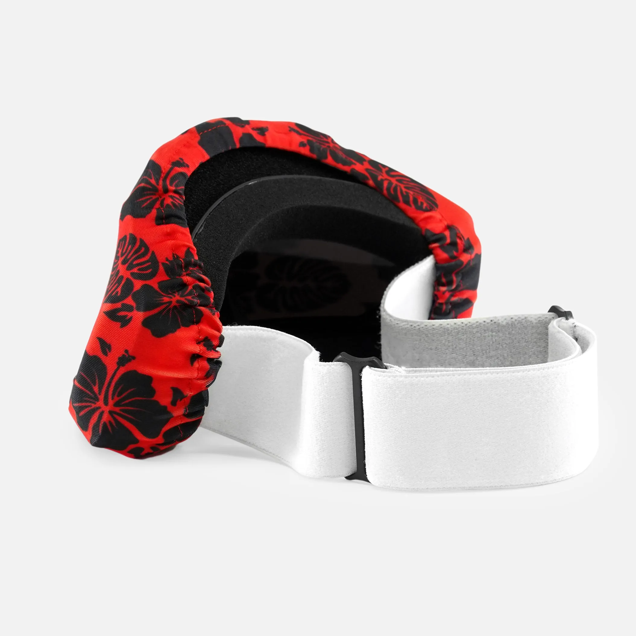 Hibiscus Red Soft Goggle Cover