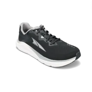 Men's Paradigm 8 Black/White running in snowy weather