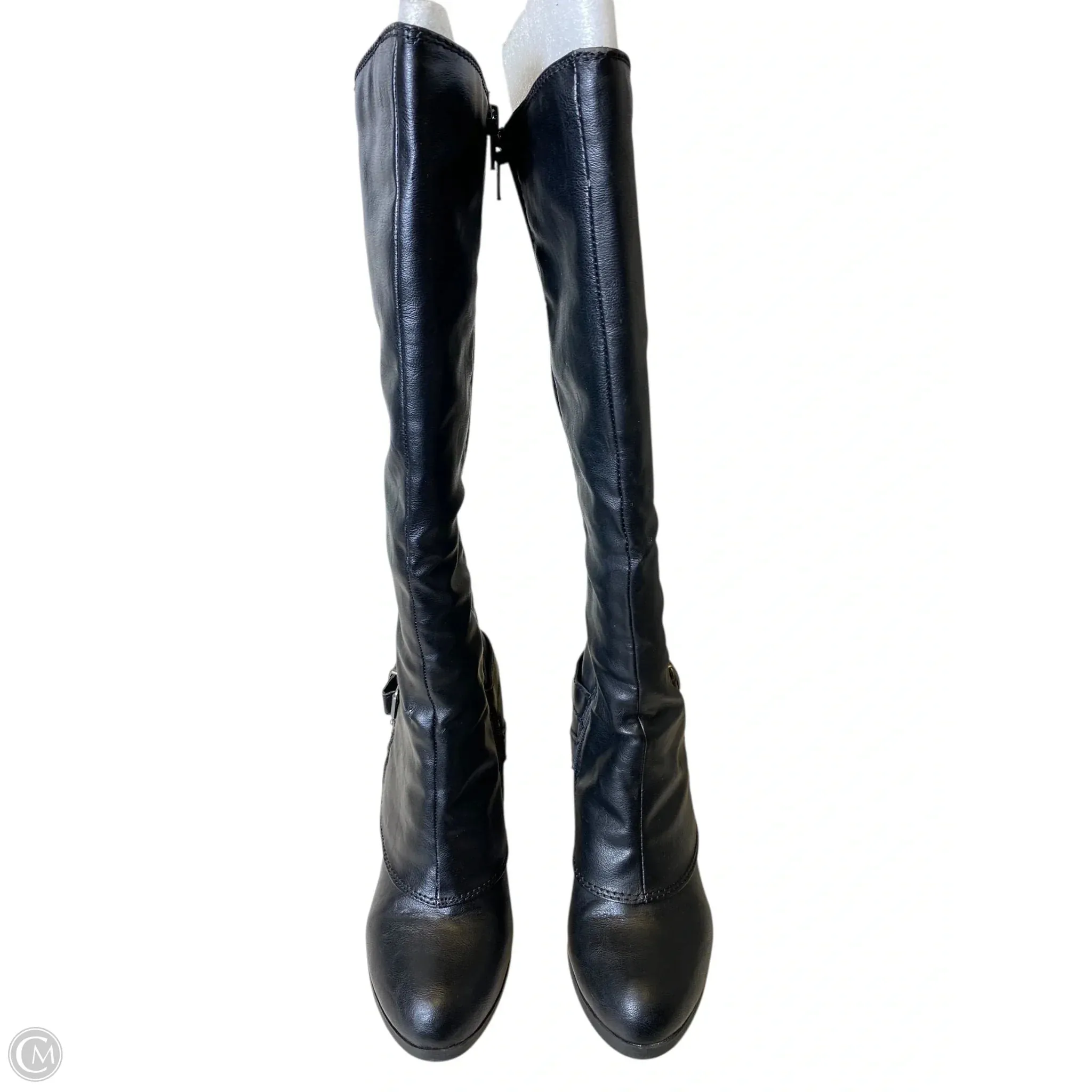 Boots Knee Heels By American Rag In Black, Size: 7.5 Simple Glamour Go-Anywhere Look