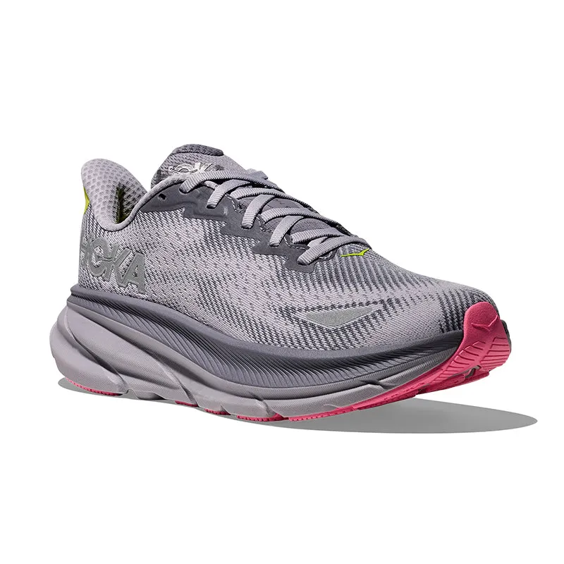 Bonded Overlays Outfit Match Women's Clifton 9 GORE-TEX Grey Skies/Foggy Grey