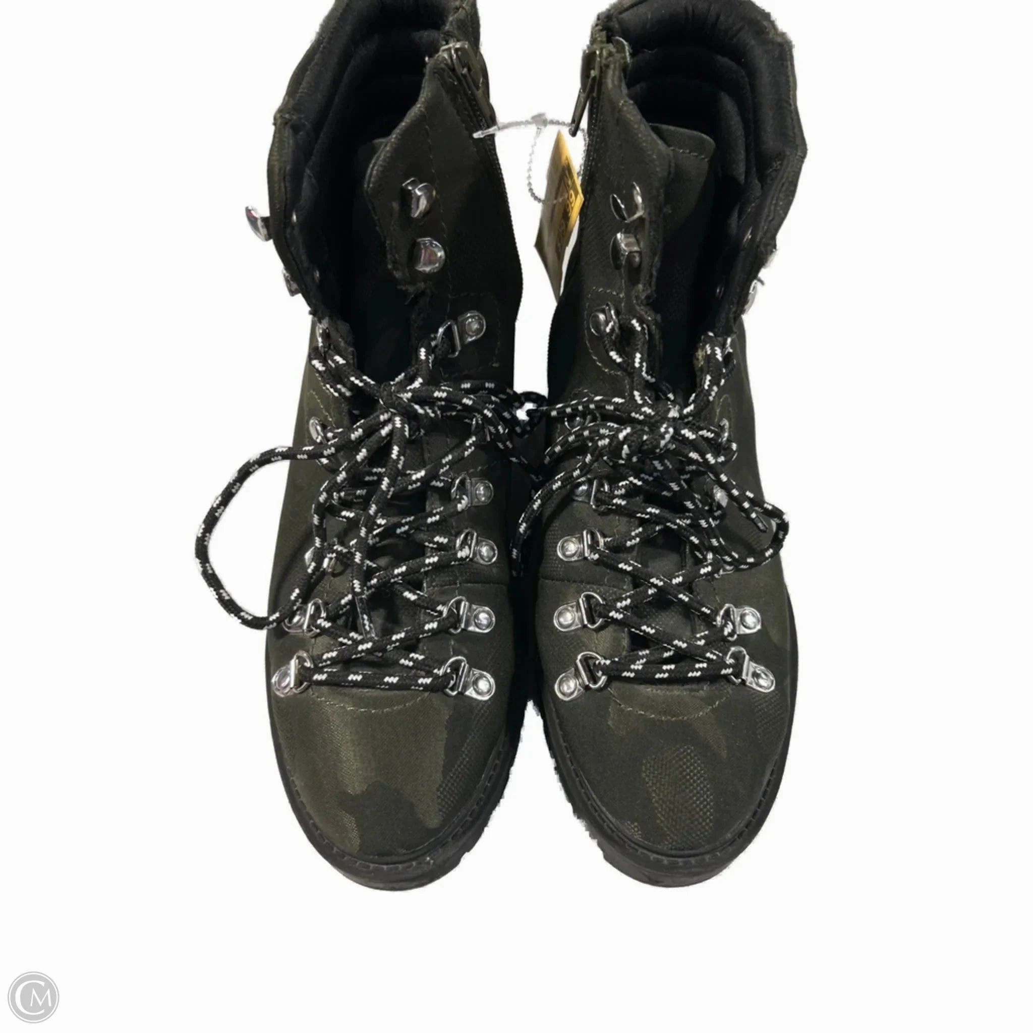 Boots Ankle Flats By Steve Madden In Camouflage Print, Size: 10 Light Weight Breathable All Day Wear