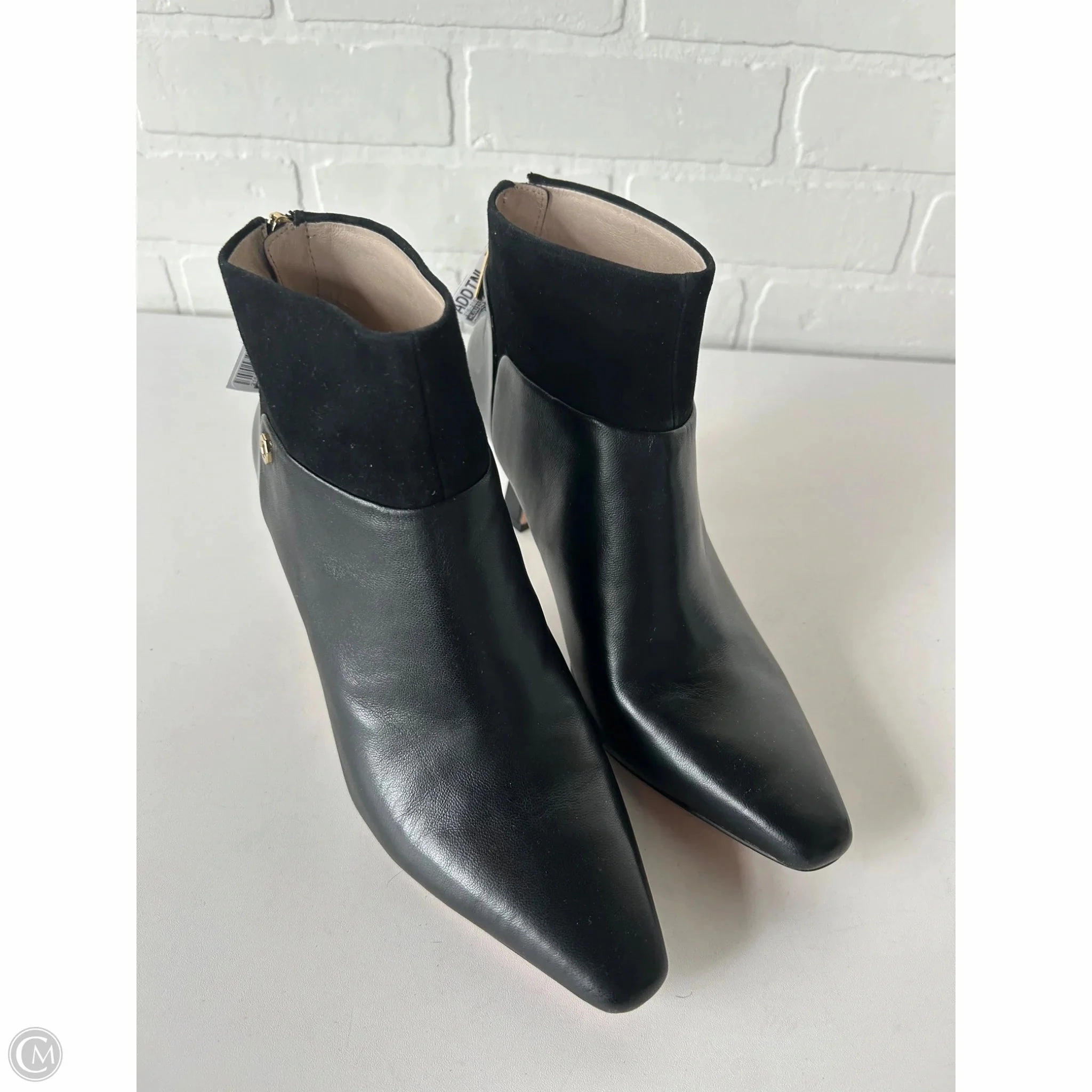 Boots Ankle Heels By Louise Et Cie In Black, Size: 8.5 Shock Absorbing Rough Terrain Stylish And Functional