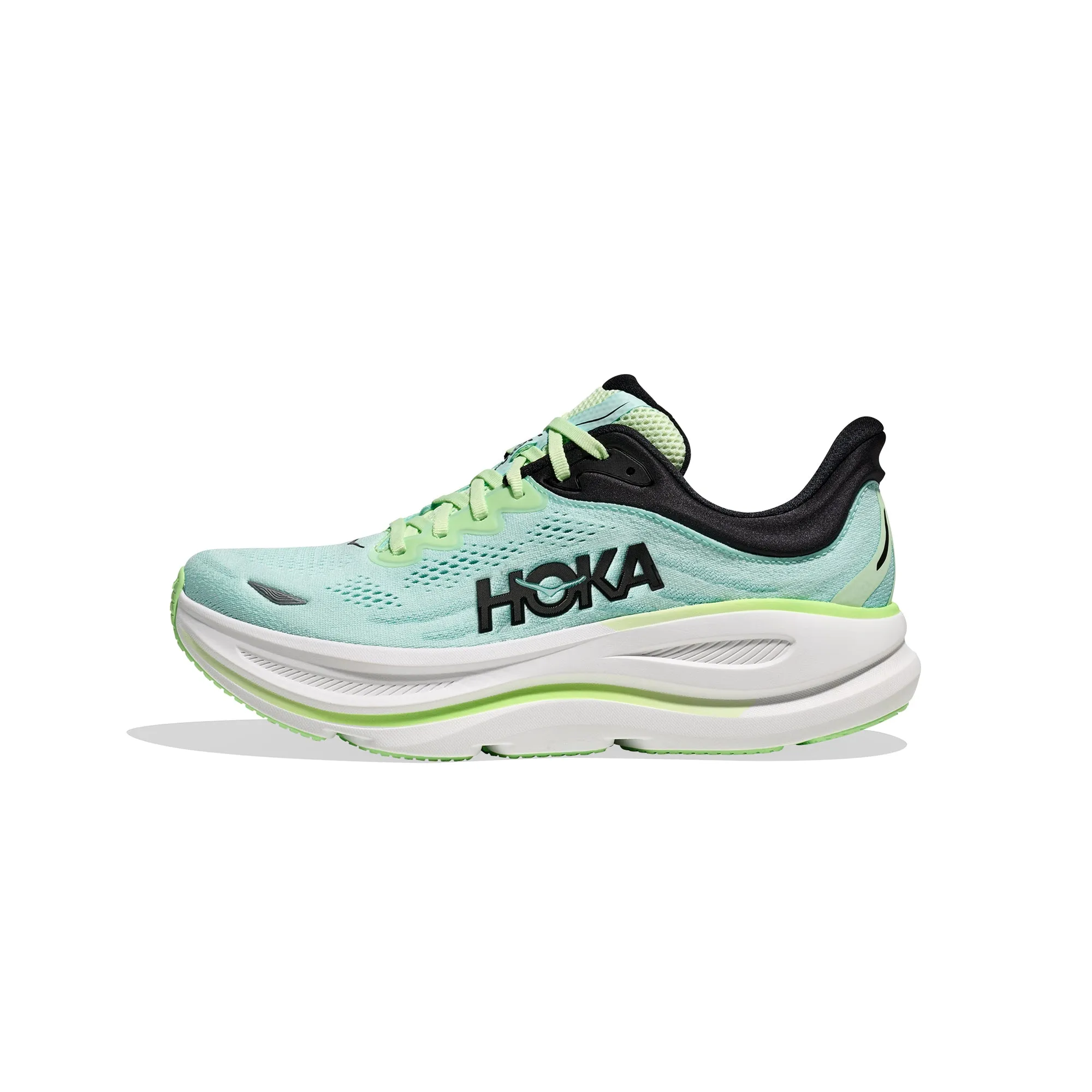 Hoka Mens Bondi 9 Shoes responsive midsole shoes