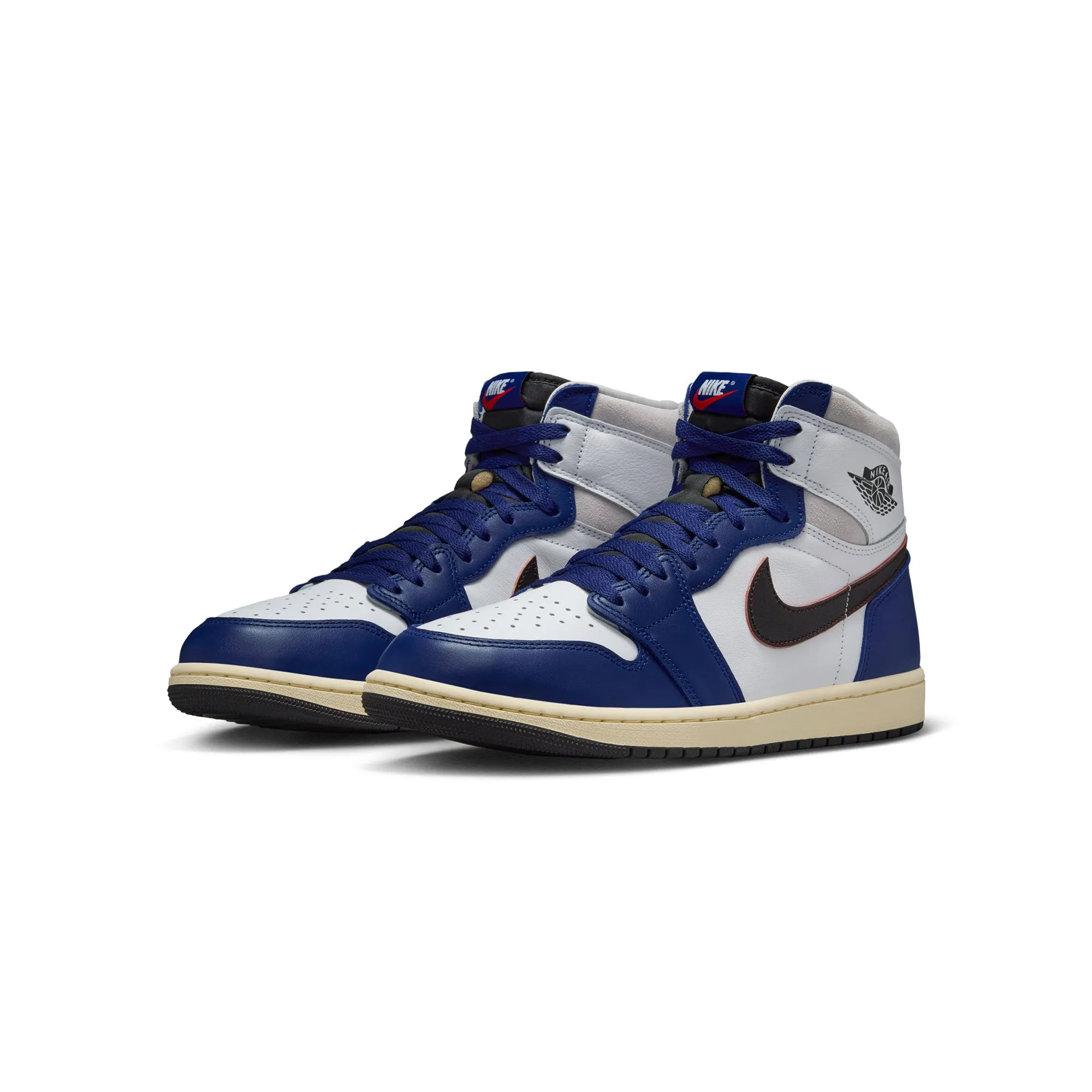 Air Jordan 1 Mens Retro High OG "Rare Air" Shoes Laser Cut Details