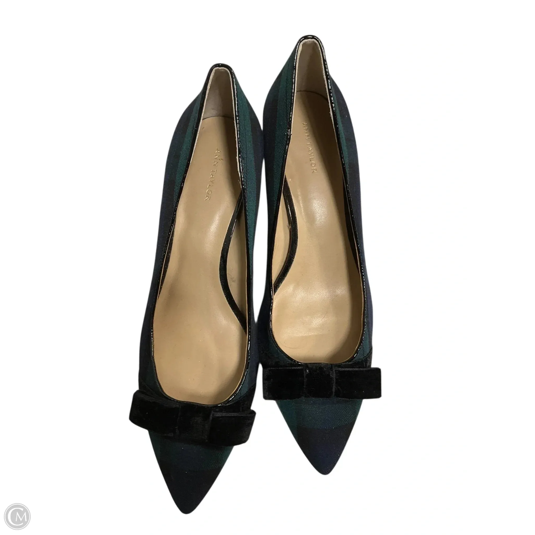 Shoes Heels Block By Ann Taylor In Blue & Green, Size: 9 Adjustable Heel Sandals Classy Heels