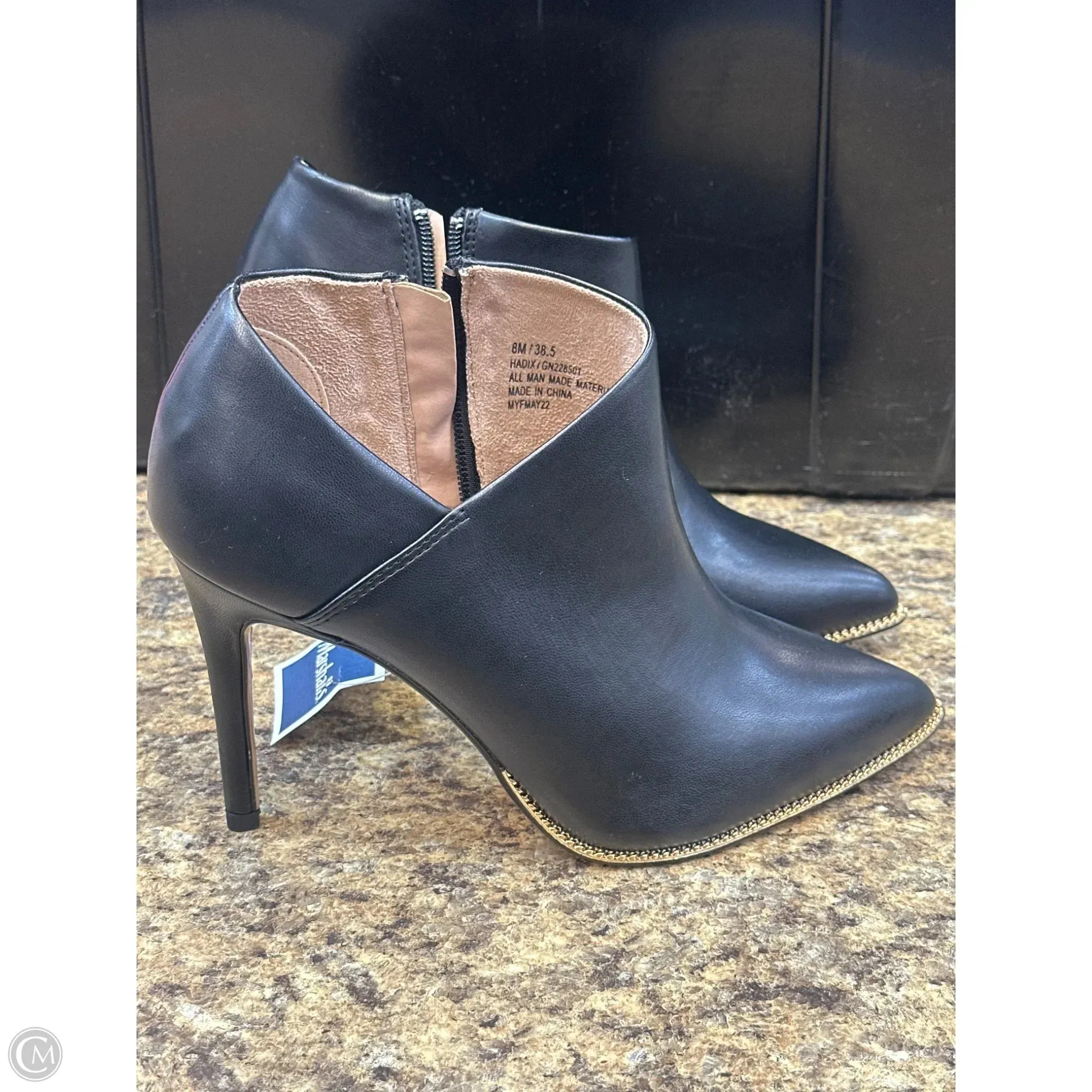 Shoes Heels Stiletto By Bcbg In Black, Size: 8 Comfortable Padding Comfy Sandals