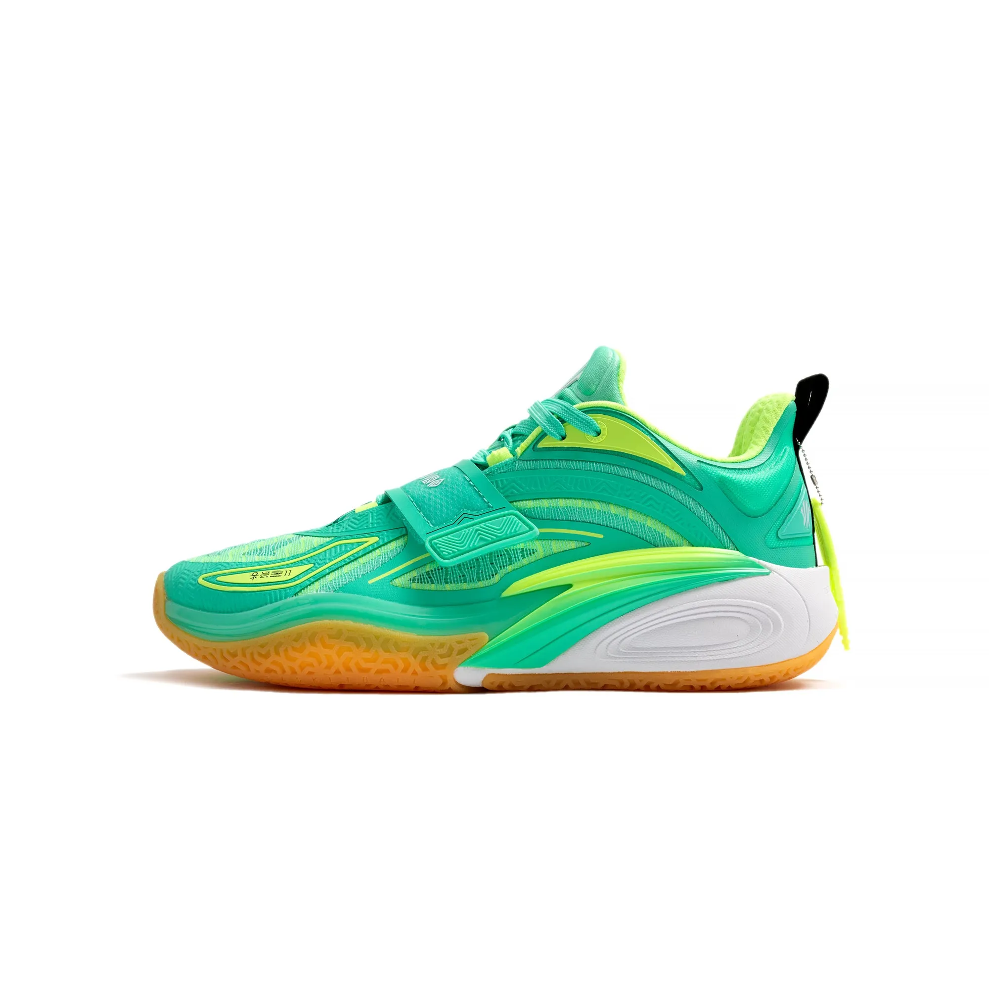 high - arch Heel Lockdown Tech Anta Mens Kai 1 Green Grails Shoes