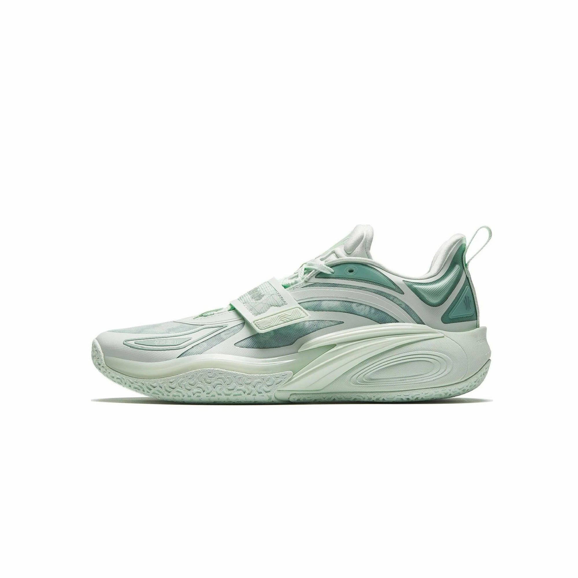 loose - fit foot - cushioning running shoes Anta Womens Kai 1 "Garden State" Shoes