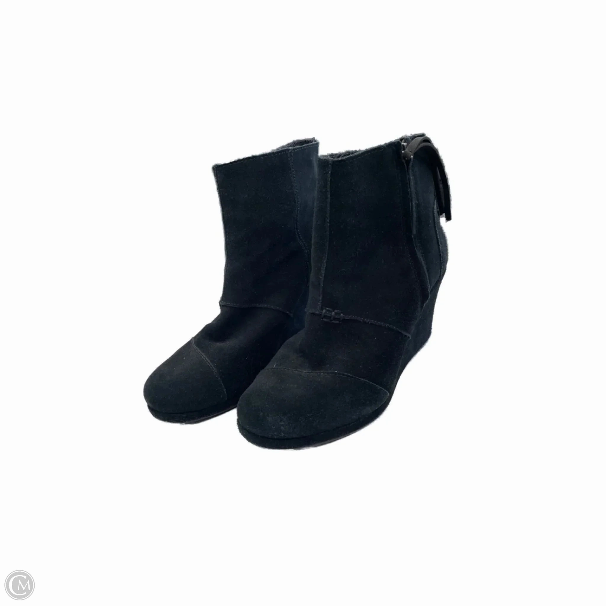 Boots Ankle Heels By Toms In Black, Size: 9 Insulated Outdoor Explorer