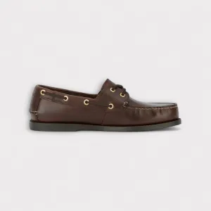 Journie Boat Shoes - Raisin