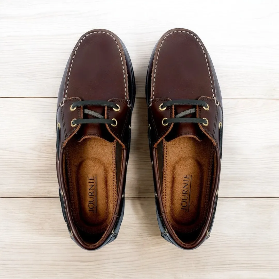 Journie Boat Shoes - Raisin