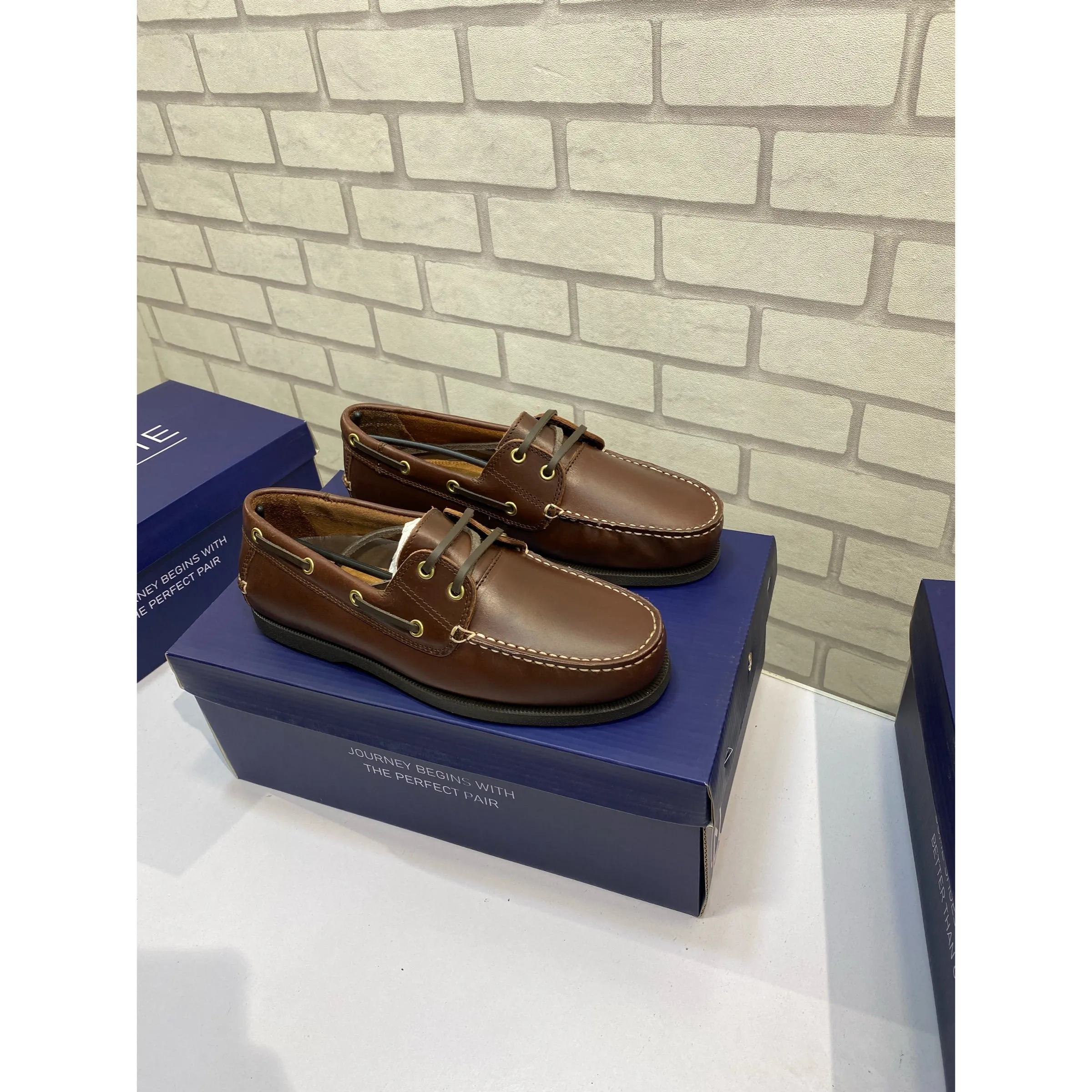 Journie Boat Shoes - Raisin