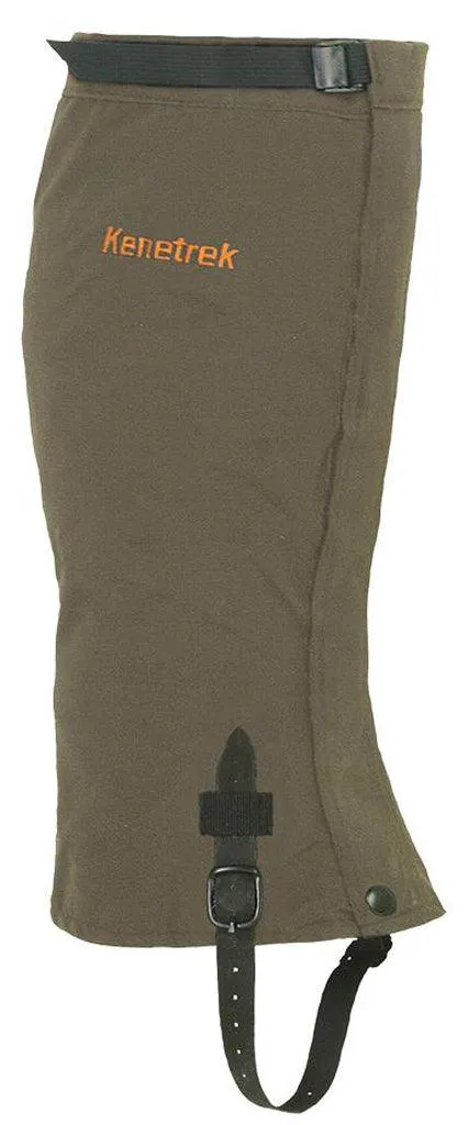 Kenetrek Men's Brown Sz 11.5 Rubber Toe Cap Hiking Desert Boots W/ Free Gaiter
