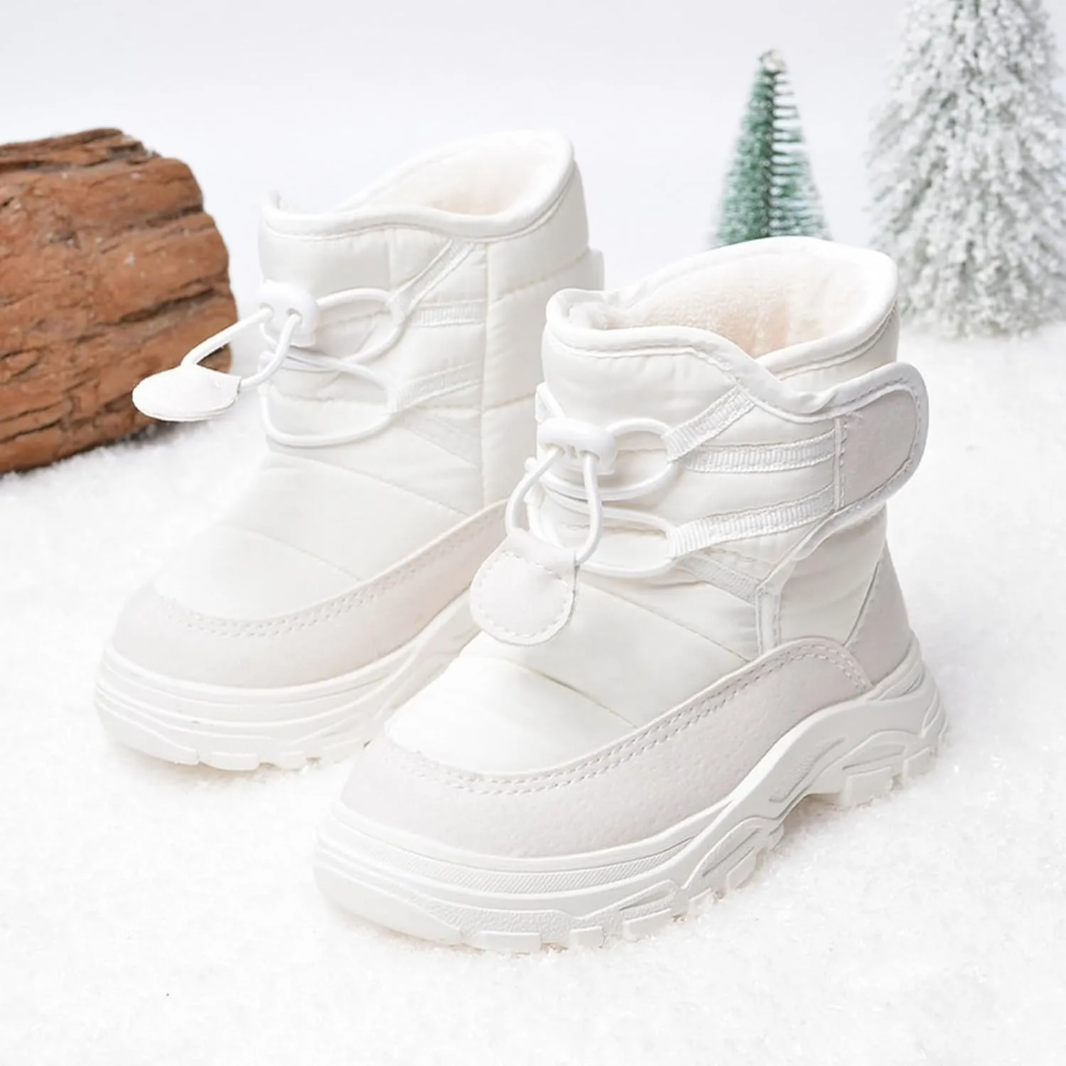 Kid's Cold Weather Snow Boots Kids Snow Boots Winter Boots Outdoor Shoes Waterproof Winter Boots For Toddler Girls