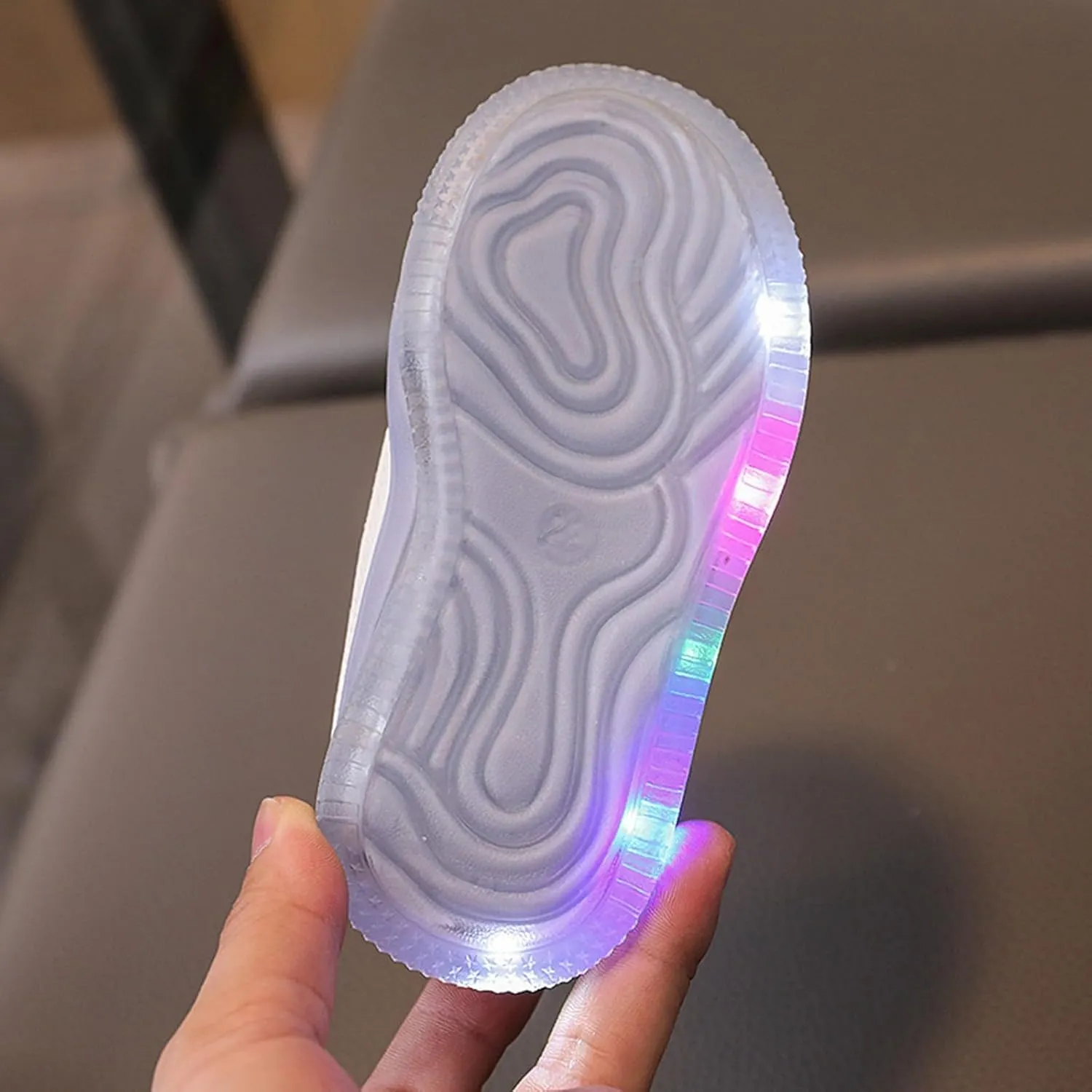 Kids Light Up Flashing Sneaker Athletic Running Shoes Lace-Up Slip-on Sneakers for Boy Girl Outdoor Girl Shoes Size 12