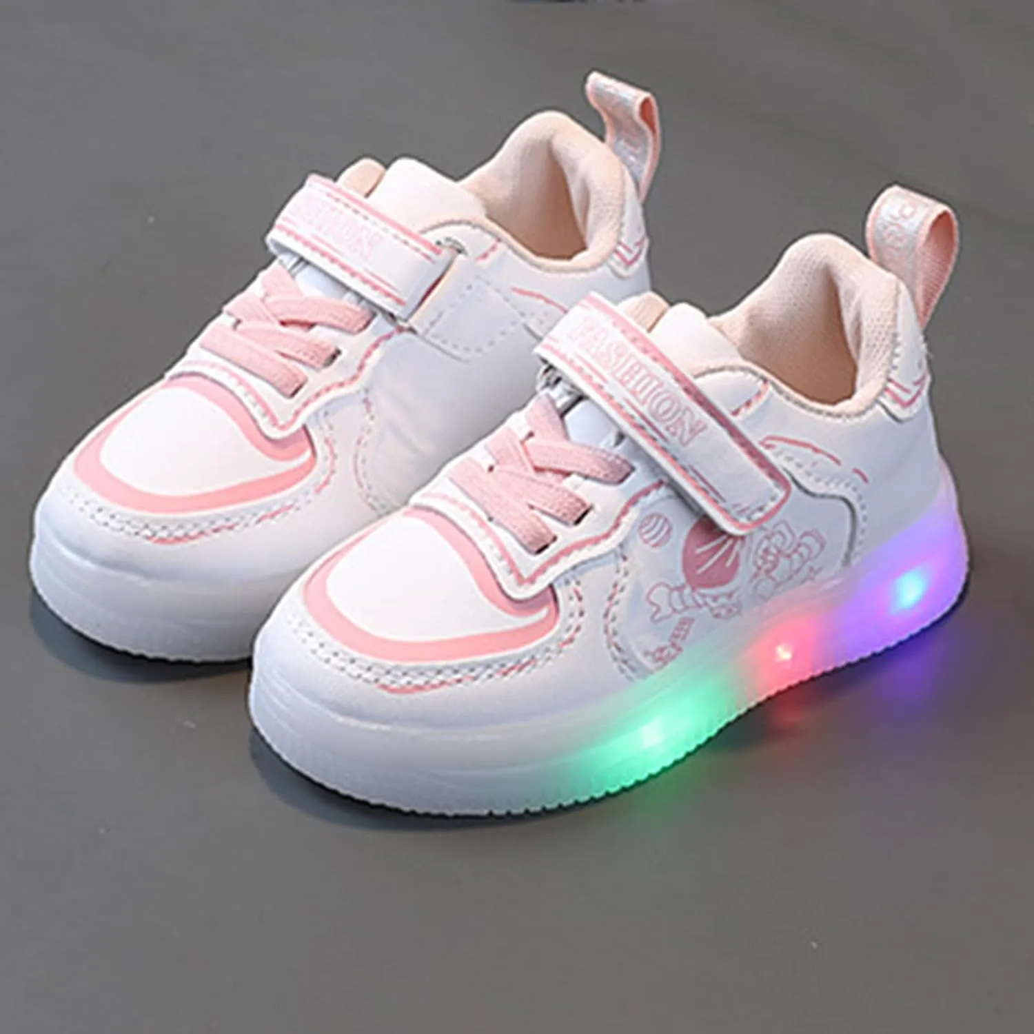 Kids Light Up Shoes Toddler Girls Boys Breathable Led Flashing Sneakers Cute Soft Sole Students Sport Girls Size 1 Shoes