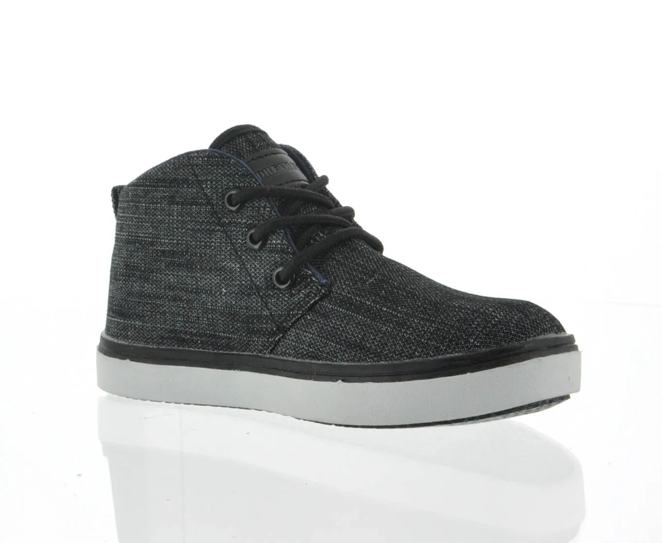 KIDS SHOES BLACK FAB CANVAS 9240K