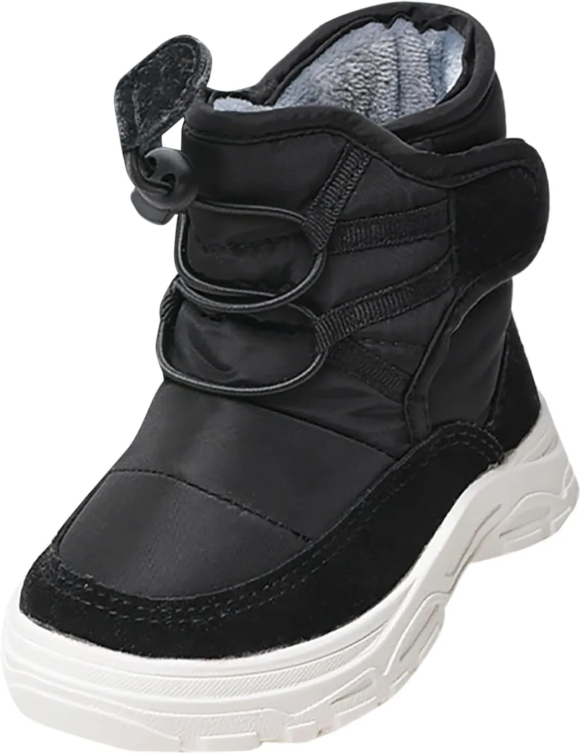 Kids Snow Boots Insulated Winter Snow Boots Faux Fur Lined Winter Warm Unisex Shoes (Toddler/Little Kid/Big Kid)