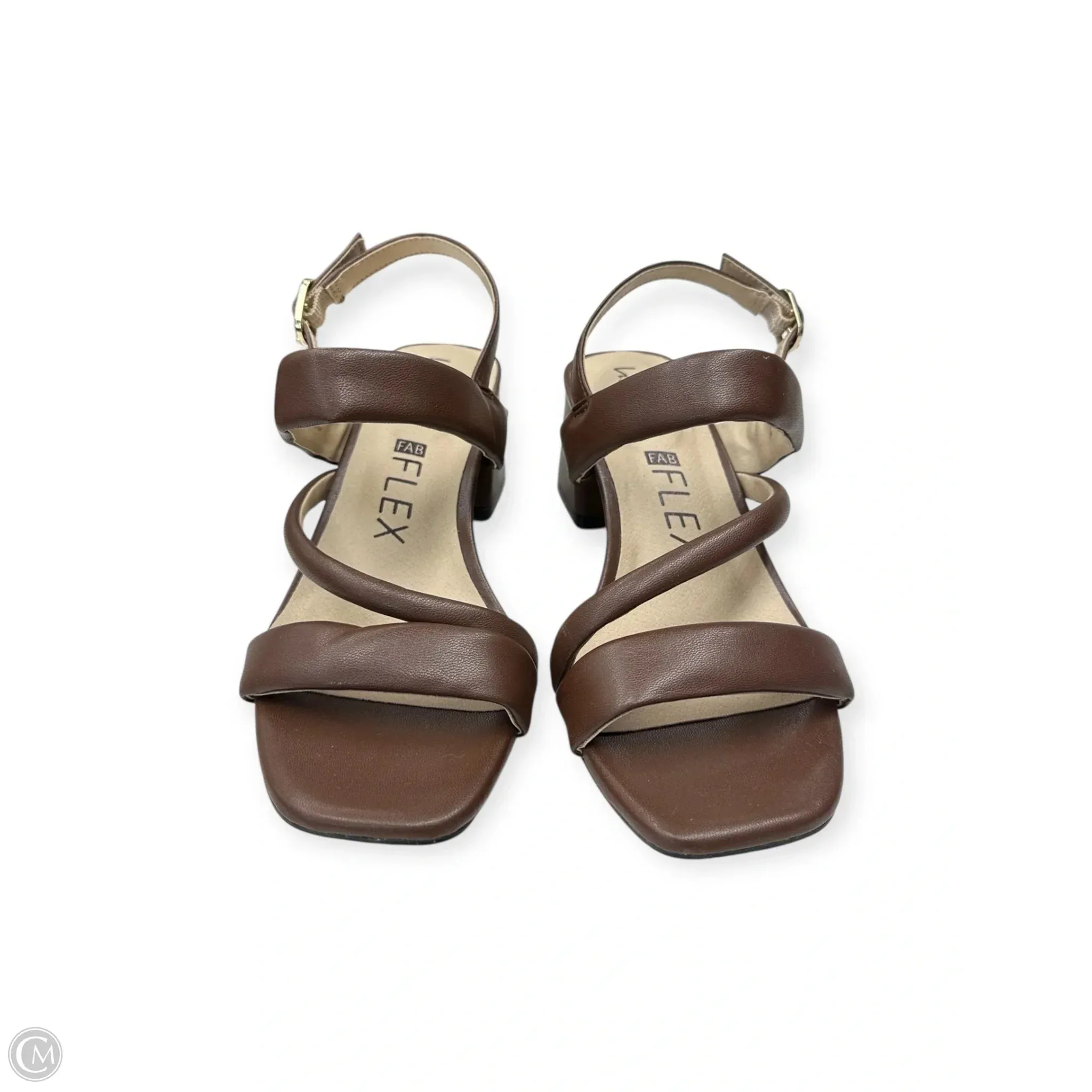 Shoes Heels Block By Life Stride In Brown, Size: 6 Vogue Inspired Lightweight Sole
