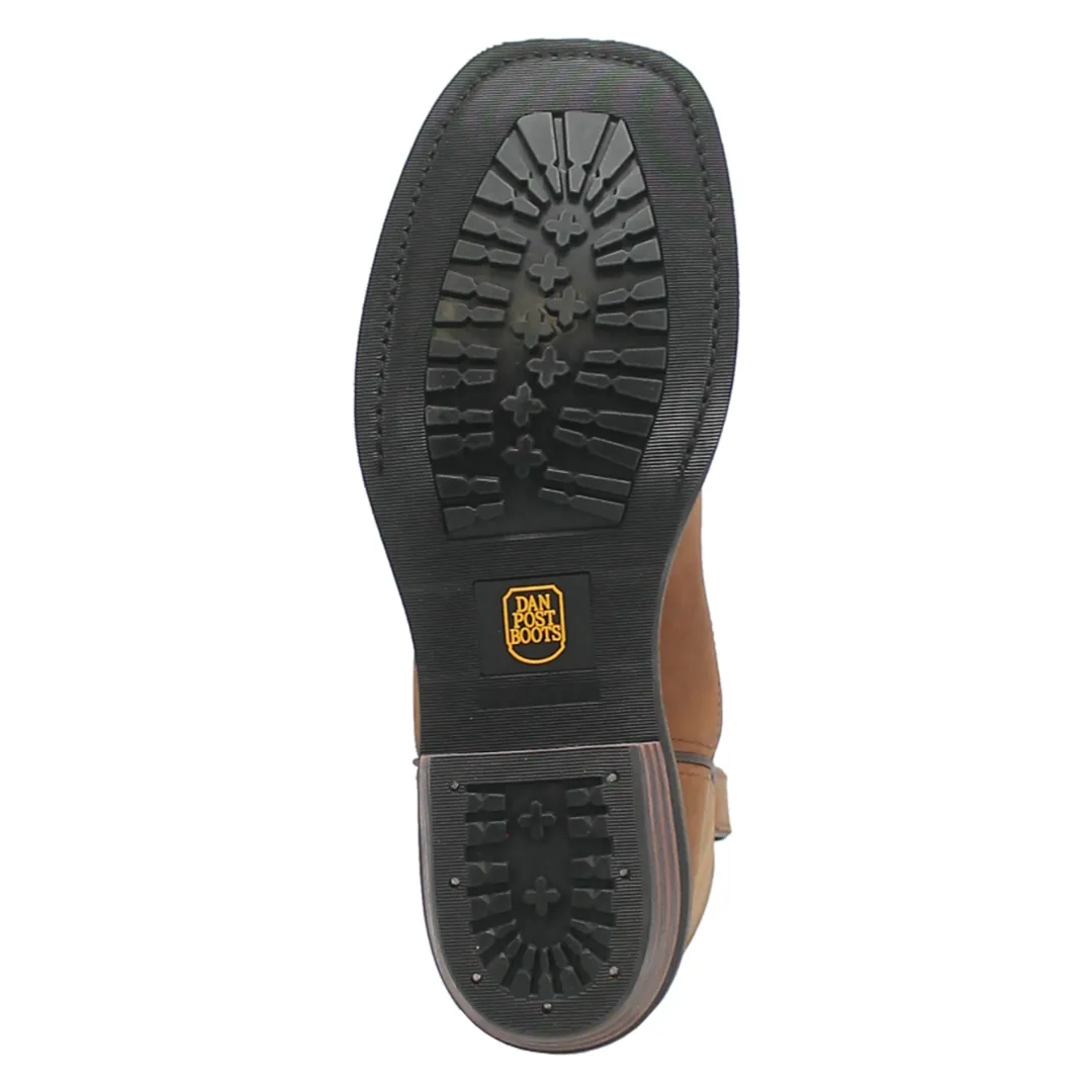 Las Cruces Composite Toe Waterproof Leather Boot - Brown/Brown - DP68693