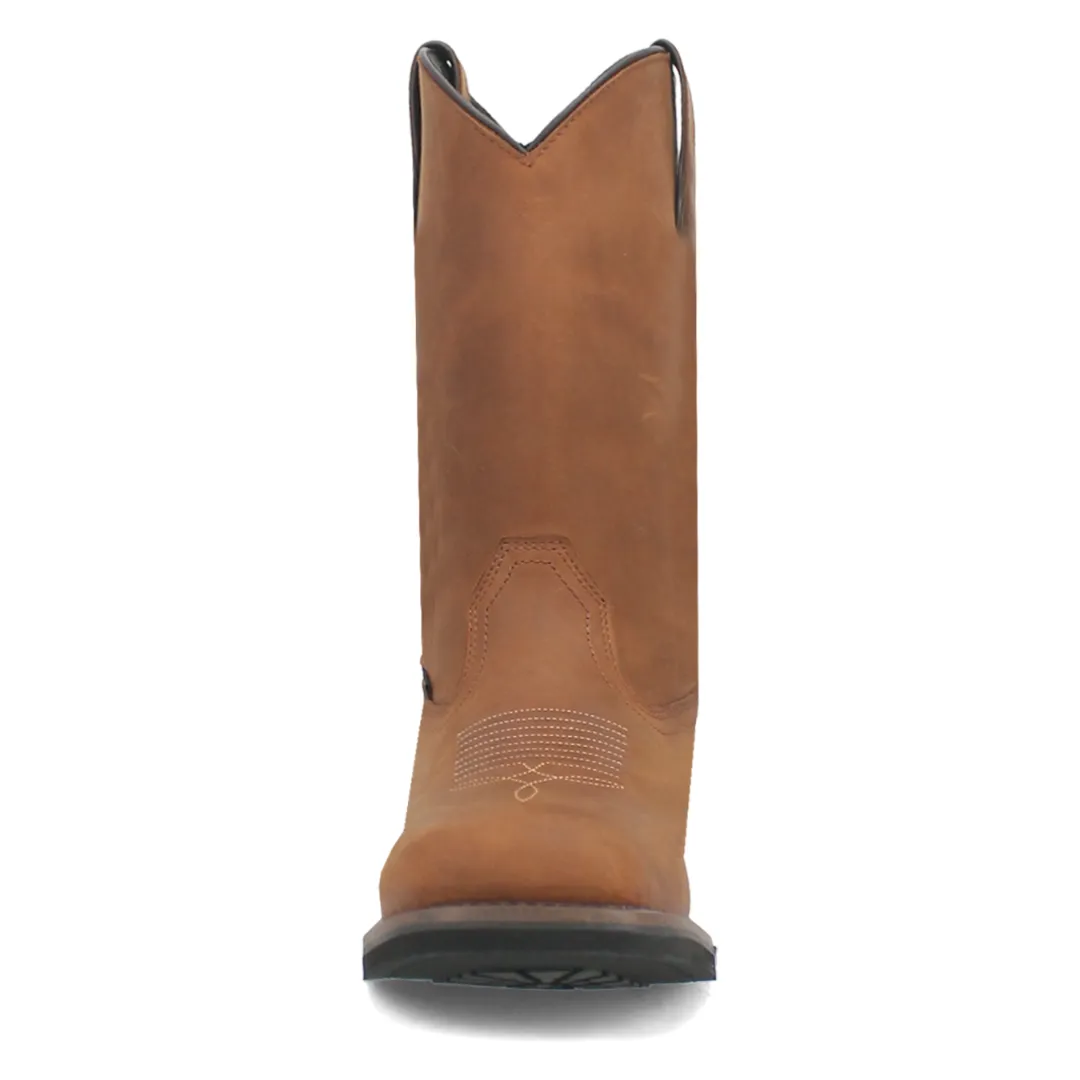 Las Cruces Composite Toe Waterproof Leather Boot - Brown/Brown - DP68693