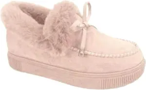 Lausiuoe Snow Boots For Women Cute Fur Lined Anti-Slip Outdoor Shoes Winter Boots Warm Comfortable Fuzzy Ankle Booties 2023