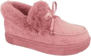 Lausiuoe Snow Boots For Women Cute Fur Lined Anti-Slip Outdoor Shoes Winter Boots Warm Comfortable Fuzzy Ankle Booties 2023