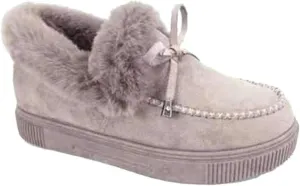 Lausiuoe Snow Boots For Women Cute Fur Lined Anti-Slip Outdoor Shoes Winter Boots Warm Comfortable Fuzzy Ankle Booties 2023
