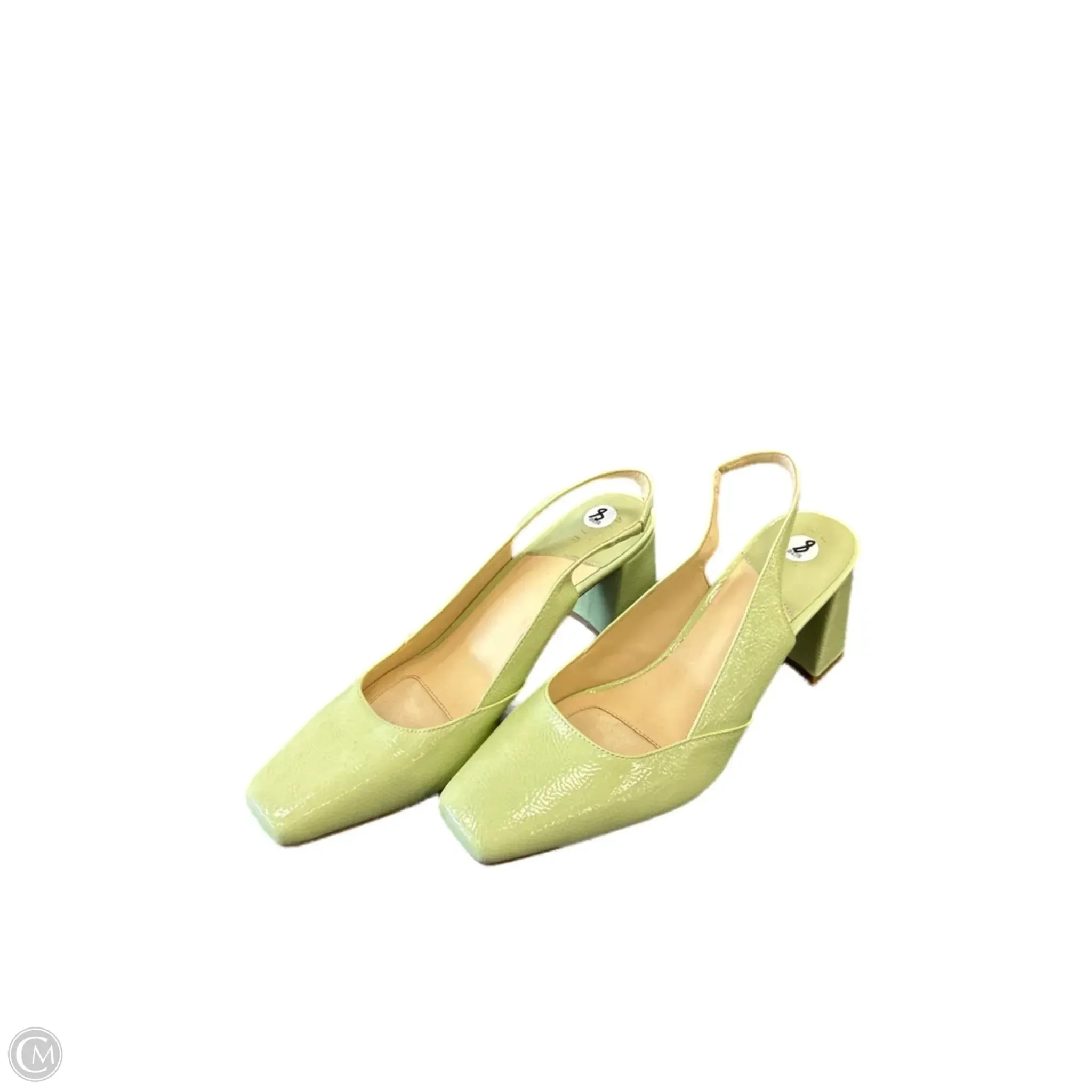 City Energy Holiday Office Shoes Shoes Heels Block By Alex Marie In Green, Size: 8