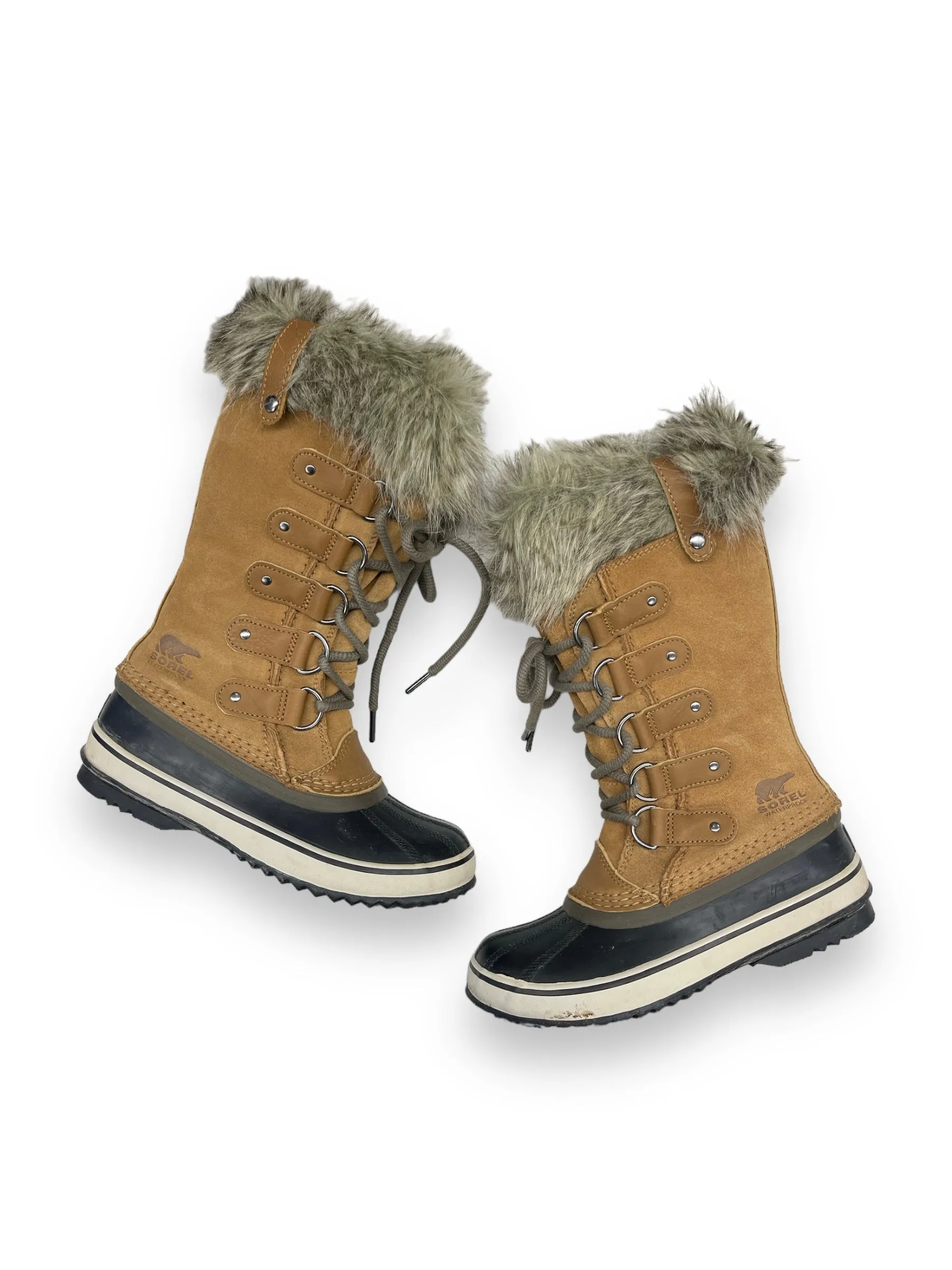 Outdoor Vibe Boots Mid-calf Flats By Sorel  Size: 6