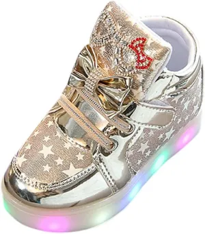 Light Up Shoes, Shoes for Boys and Girls with Light up LED Sole Lightweight Breathable Sneakers for Running Walking