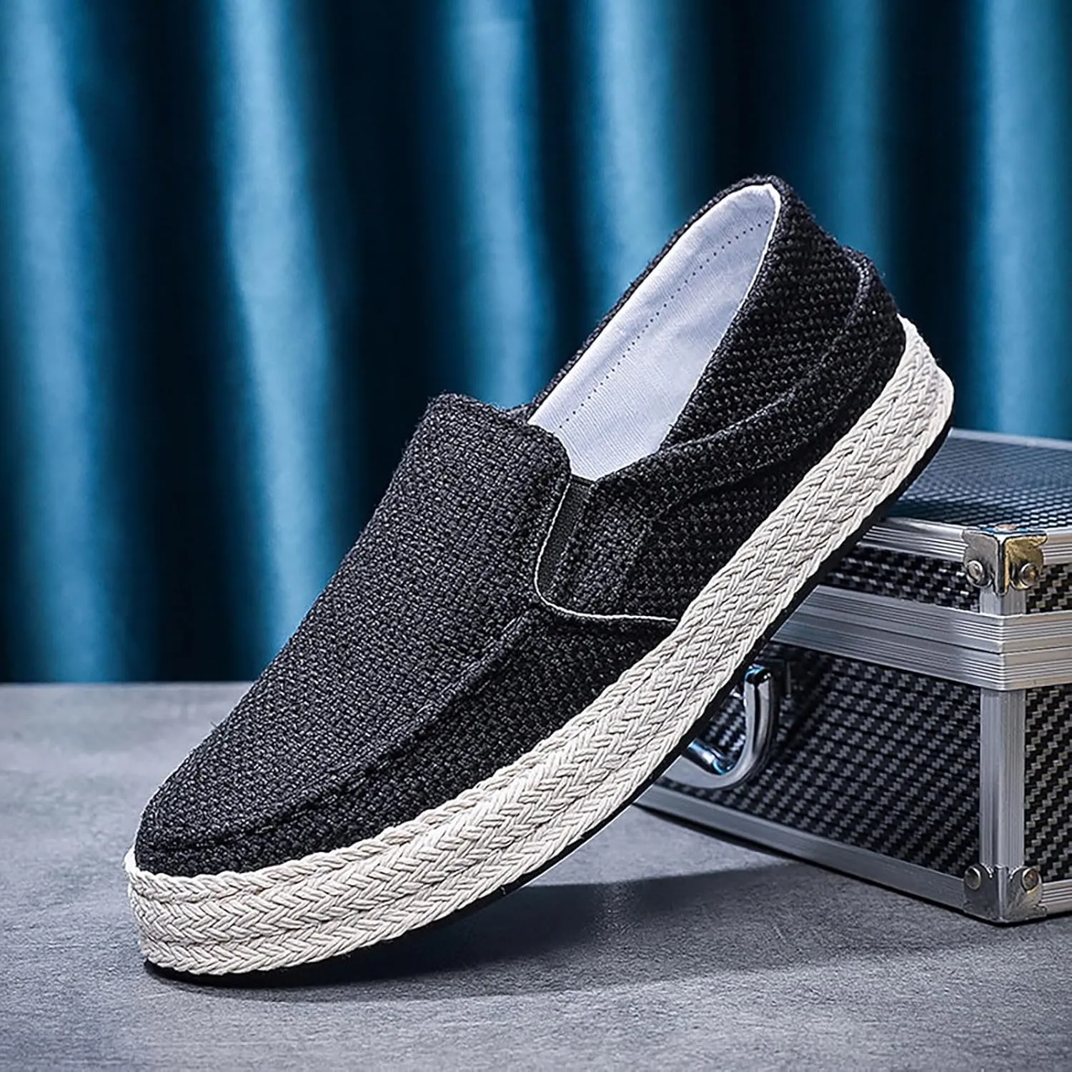 Lightweight Diabetic Shoes for Men Breathable Casual Comfortable Walking Sneaker Business Casual Versatile Shoes
