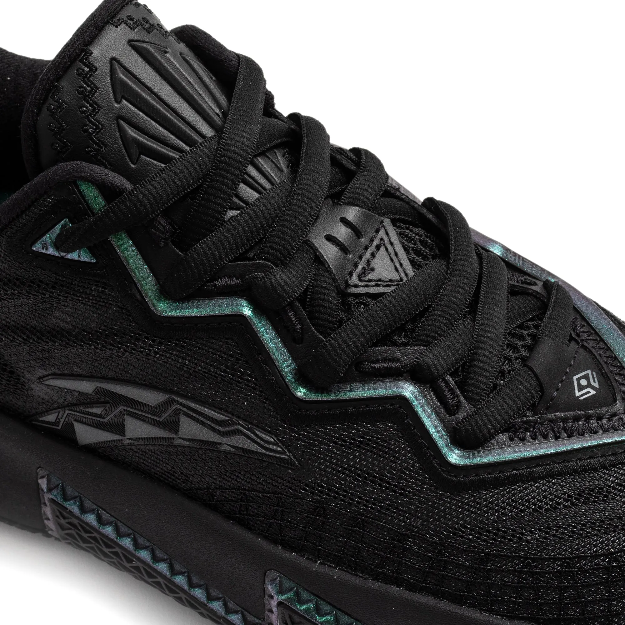 amateur runners' shoes signature shoes Anta Mens Kai 2 Triple Black Shoes