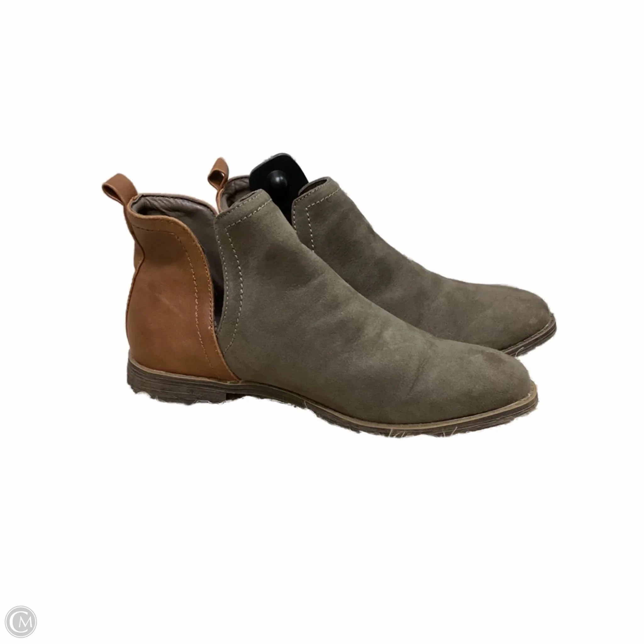 Boots Ankle Flats By True Craft In Brown, Size: 8.5 Durable Shell All Day Worker Thick Lining