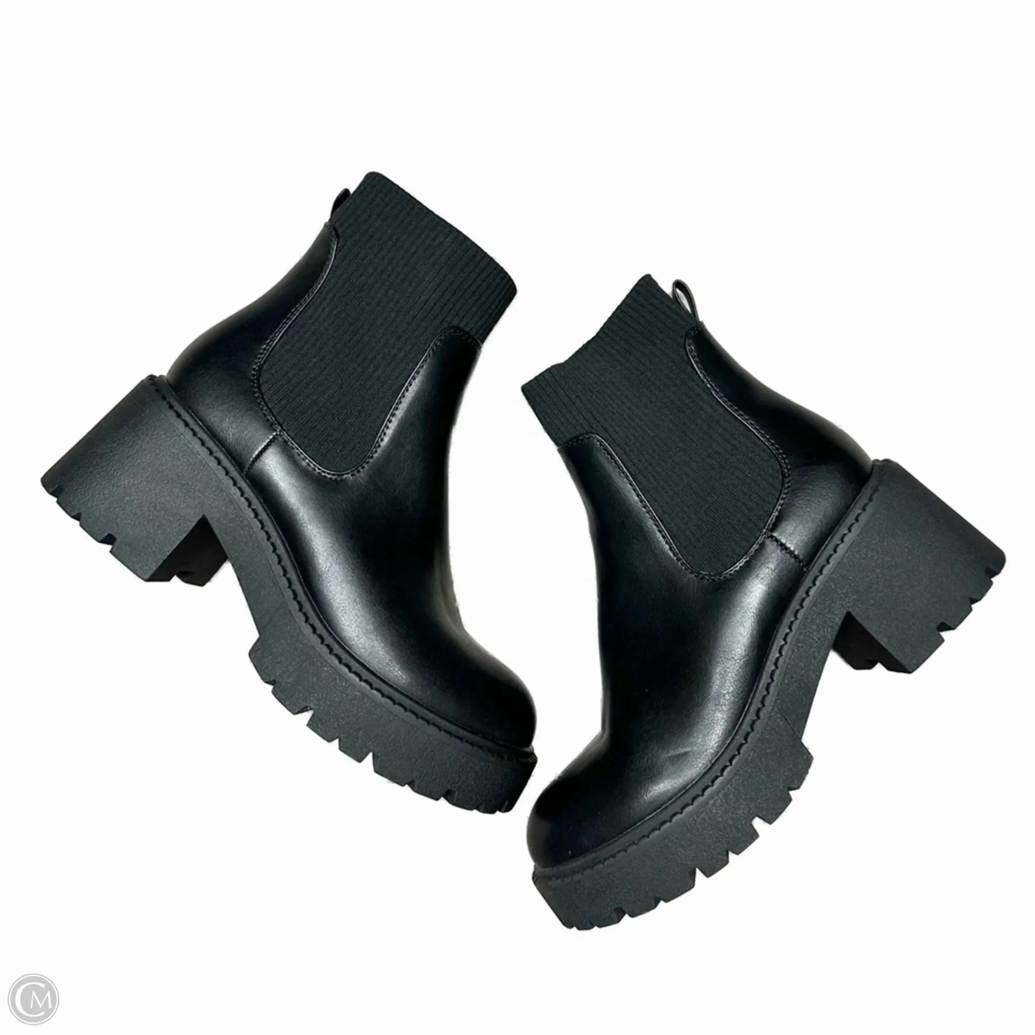 Boots Ankle Heels By Madden Girl In Black, Size: 9 Padded Interior Rural Traveler