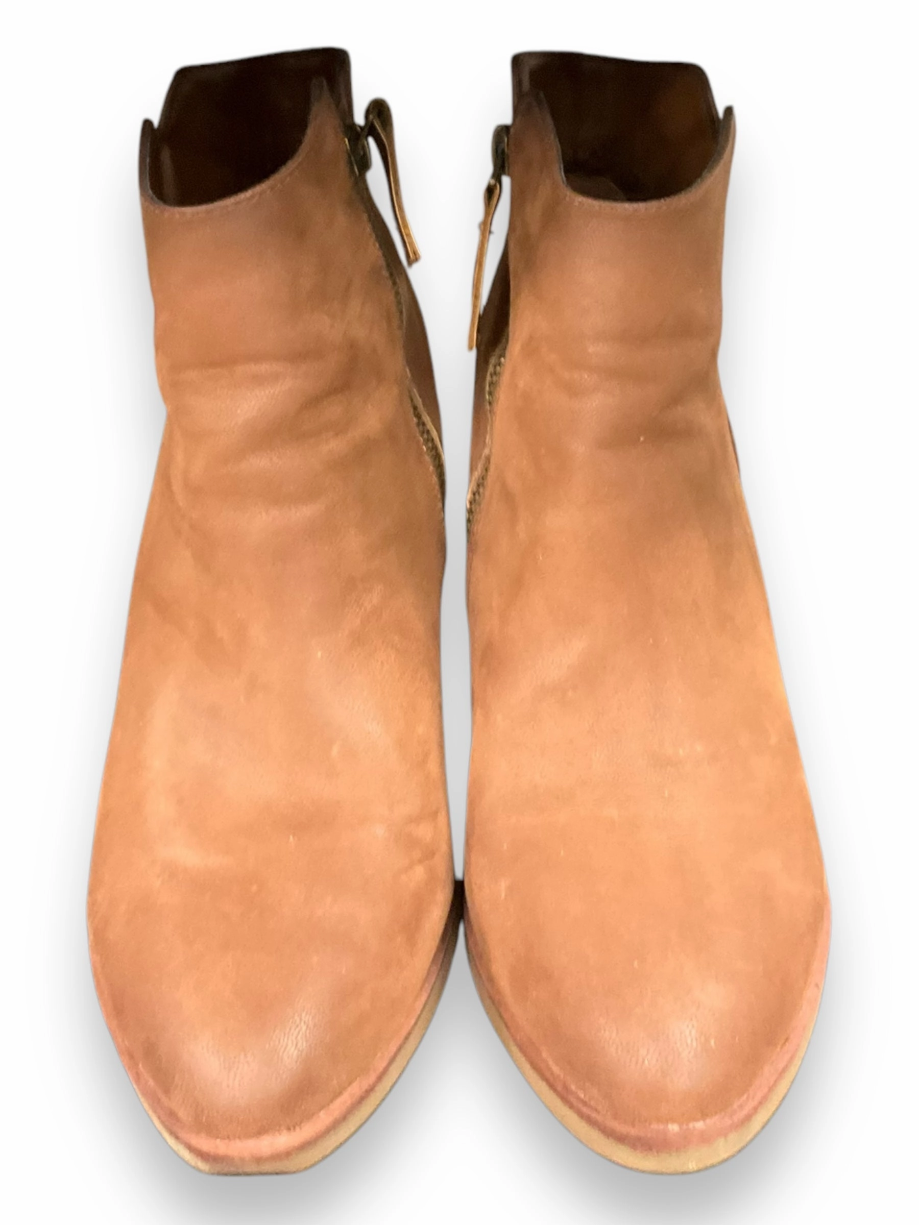 Thermal regulation Boots Ankle Heels By Mia In Brown, Size: 8