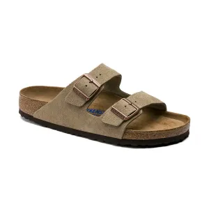 Men's Arizona Soft Footbed Taupe Suede Outdoor Ready Shoes Seamless Design