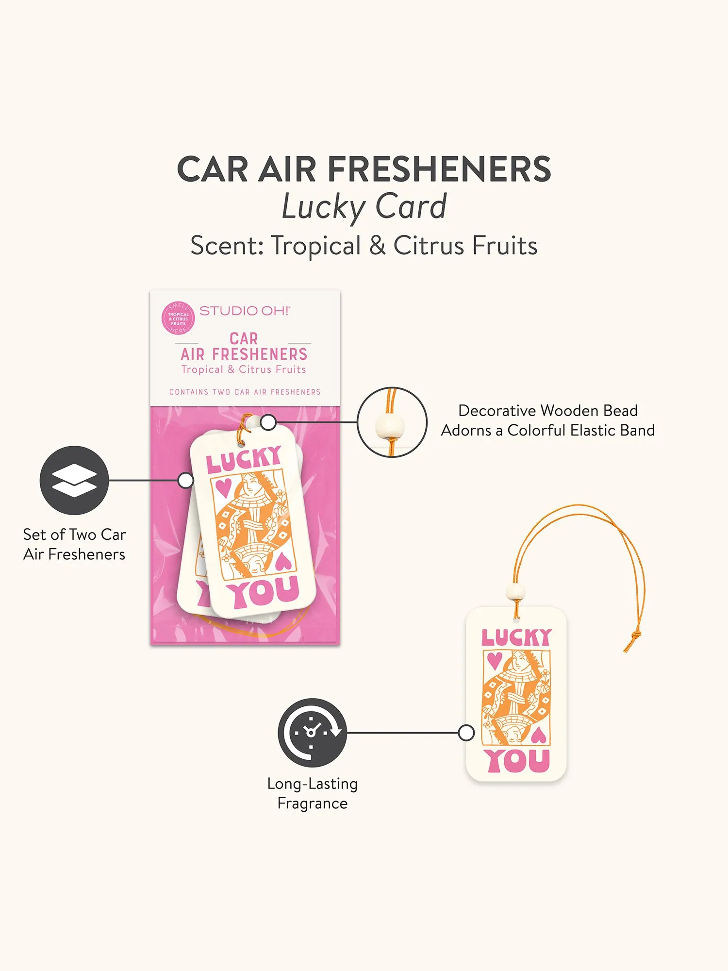 Lucky Card Air Freshener