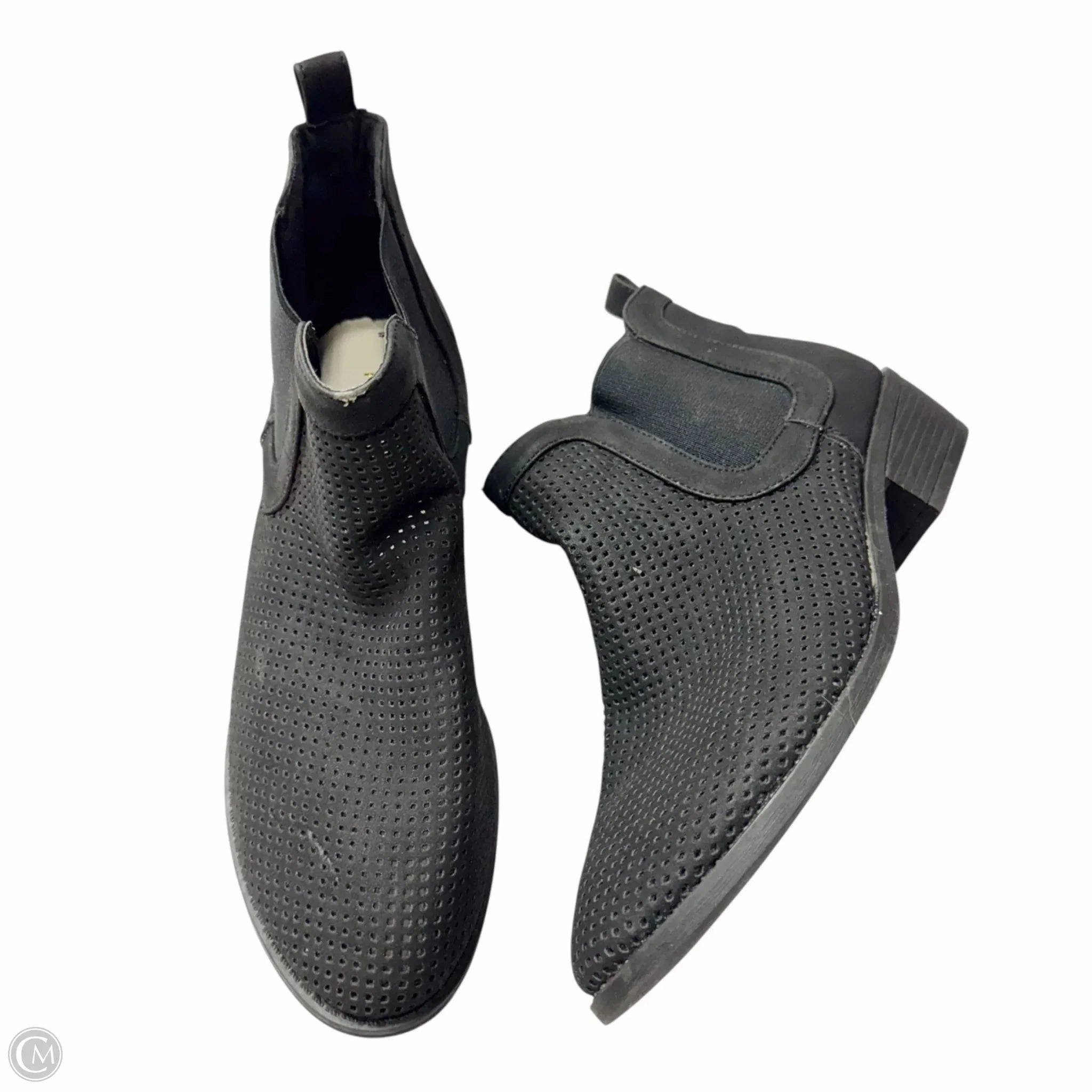 Minimalist Boots Ankle Flats By Restricted In Black, Size: 9