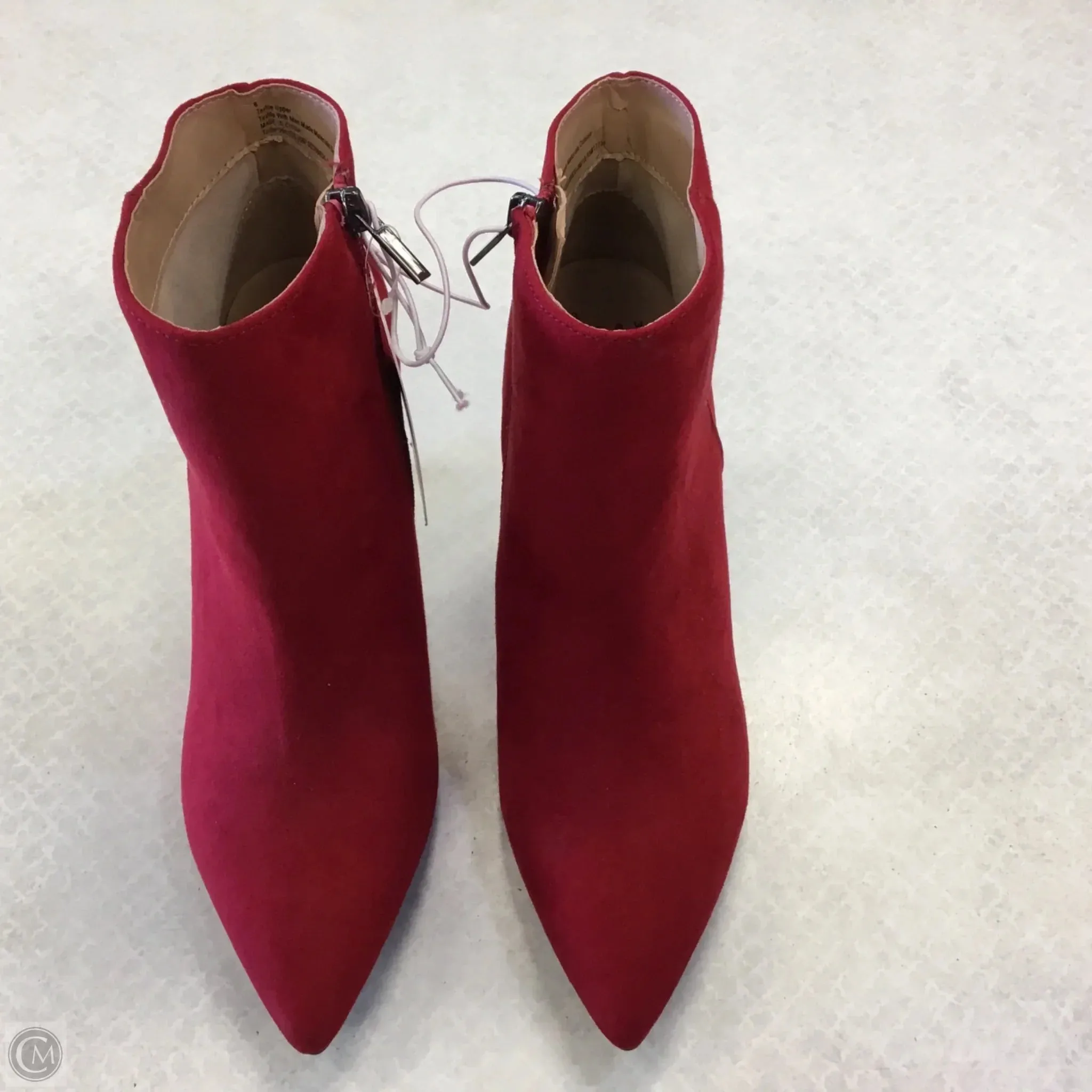 Patent Look Wedding Party Shoes Shoes Heels Stiletto By A New Day In Red, Size: 8