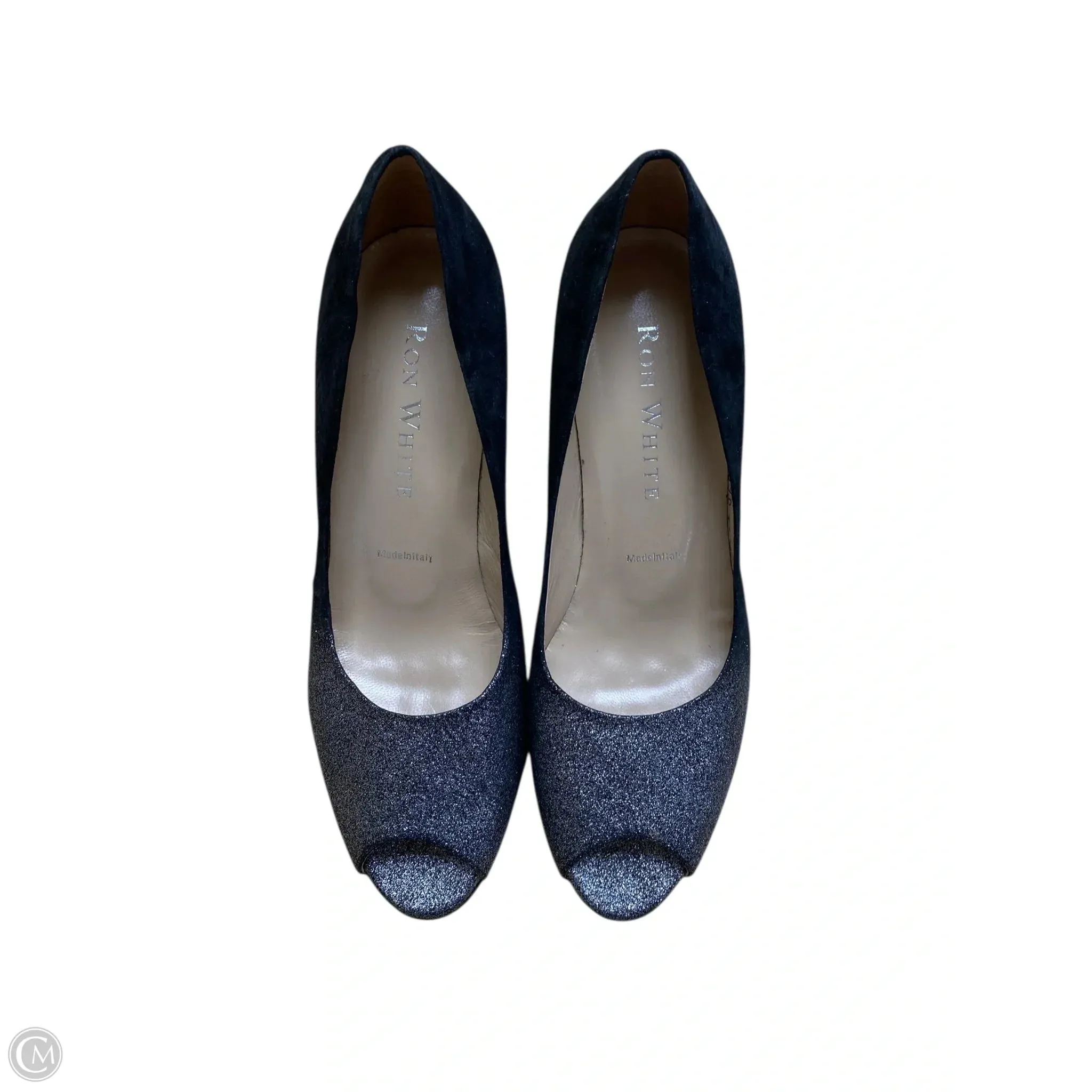Evening Heels for Bridesmaids Timeless Vibe Shoes Heels Stiletto By Clothes Mentor In Black & Silver, Size: 6.5
