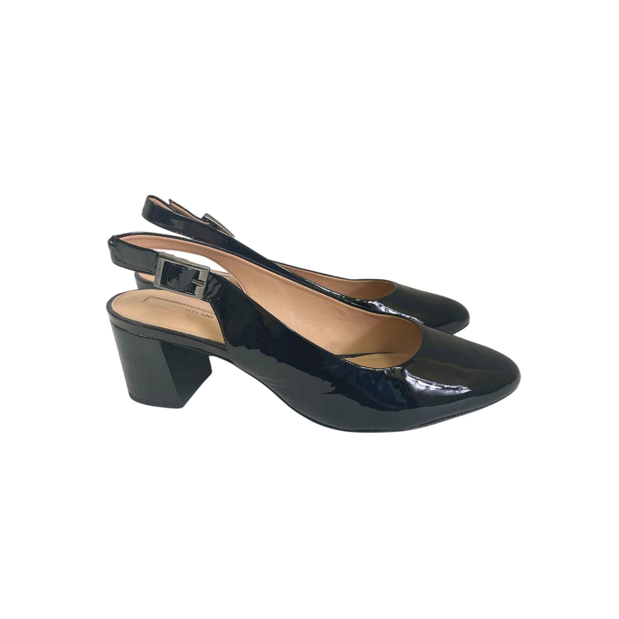 Shoes Heels Block By Antonio Melani In Black, Size:10 Heeled Booties
