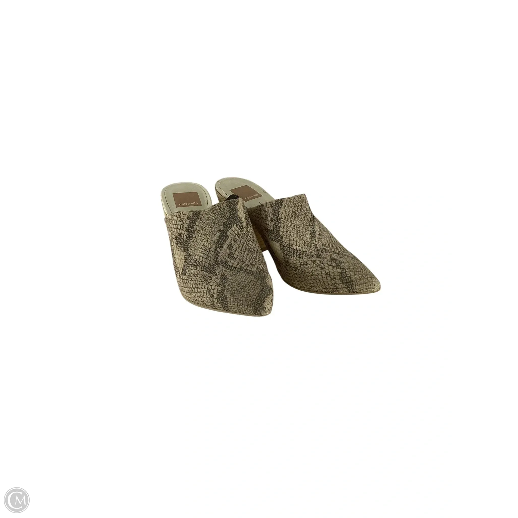 Shoes Heels Block By Dolce Vita In Snakeskin Print, Size: 7.5 anti static Ultra Soft