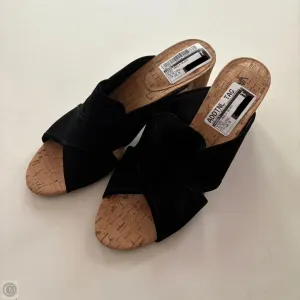 Shoes Heels Block By Vaneli In Black, Size: 10.5 Slip On Style Comfortable Arch Support
