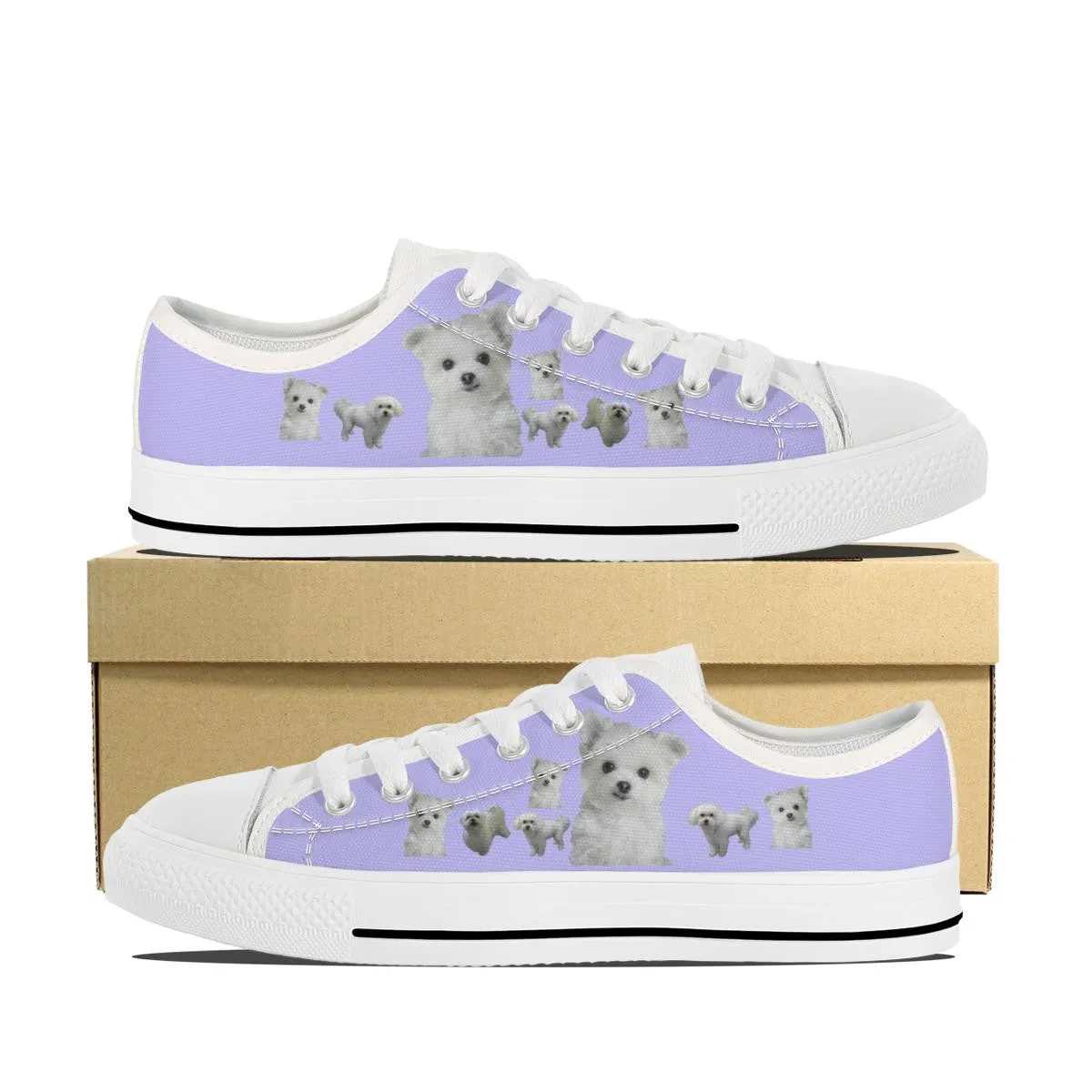 MALTESE KIDS CANVAS SHOES
