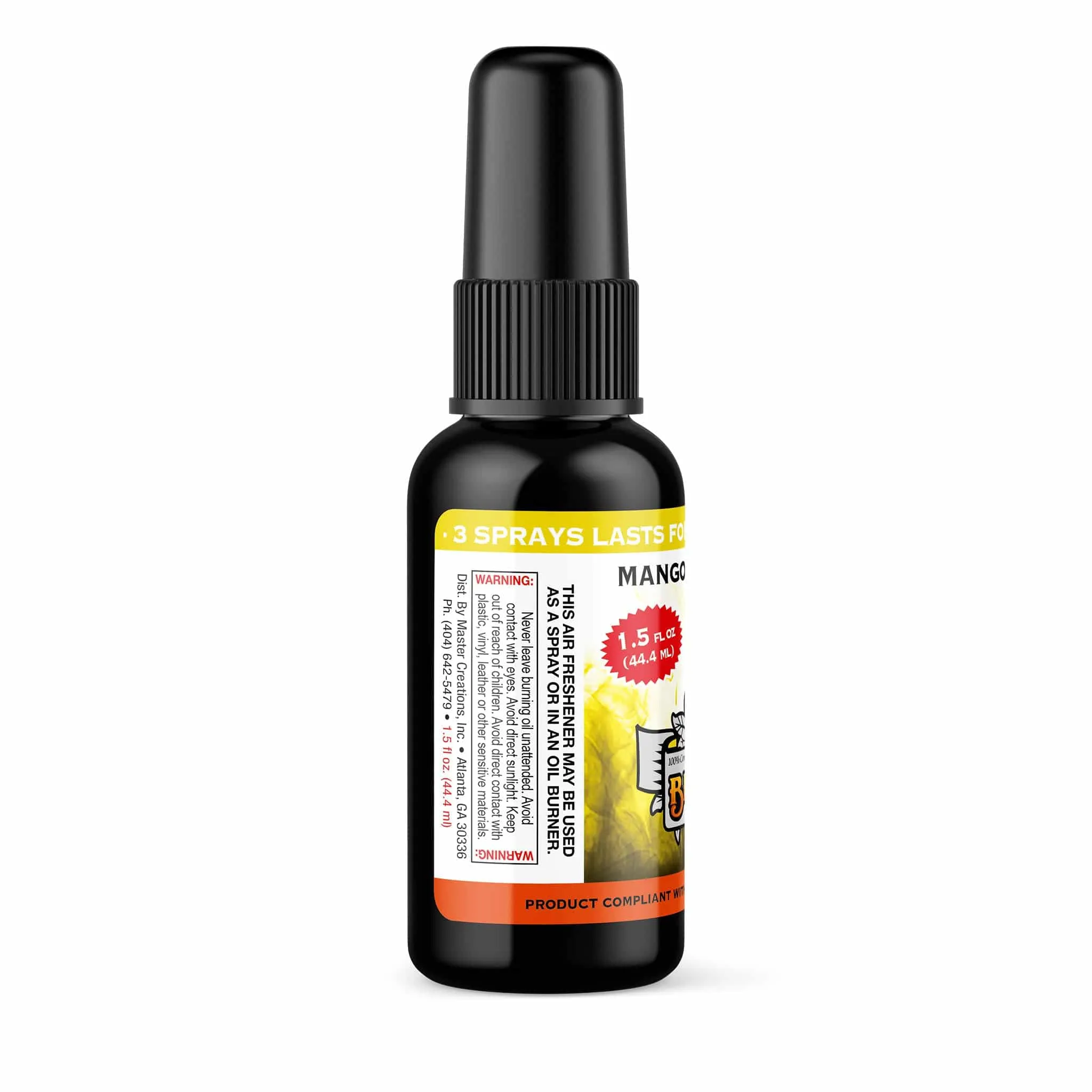 Mango Tangerine Yellow Air Freshener Spray