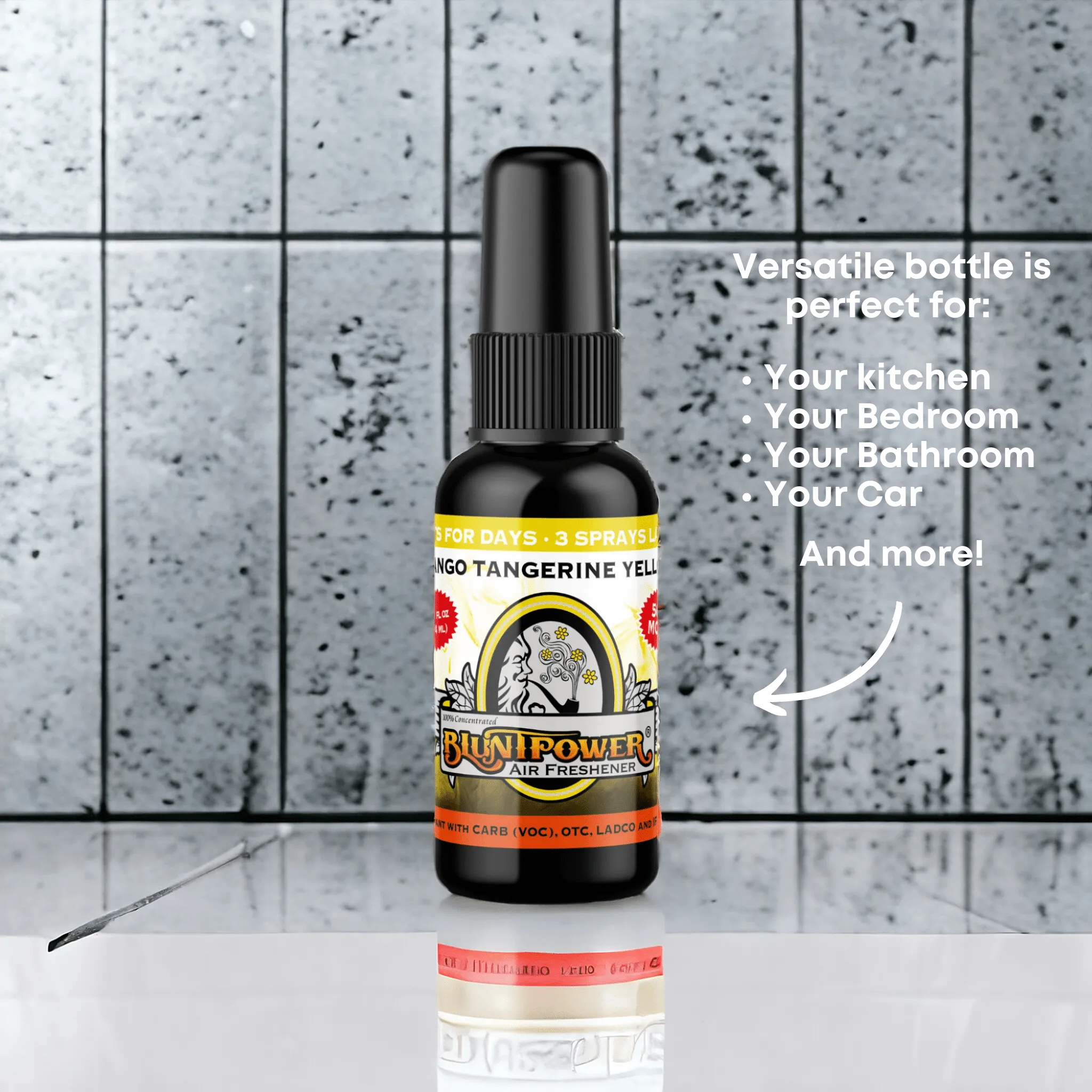 Mango Tangerine Yellow Air Freshener Spray