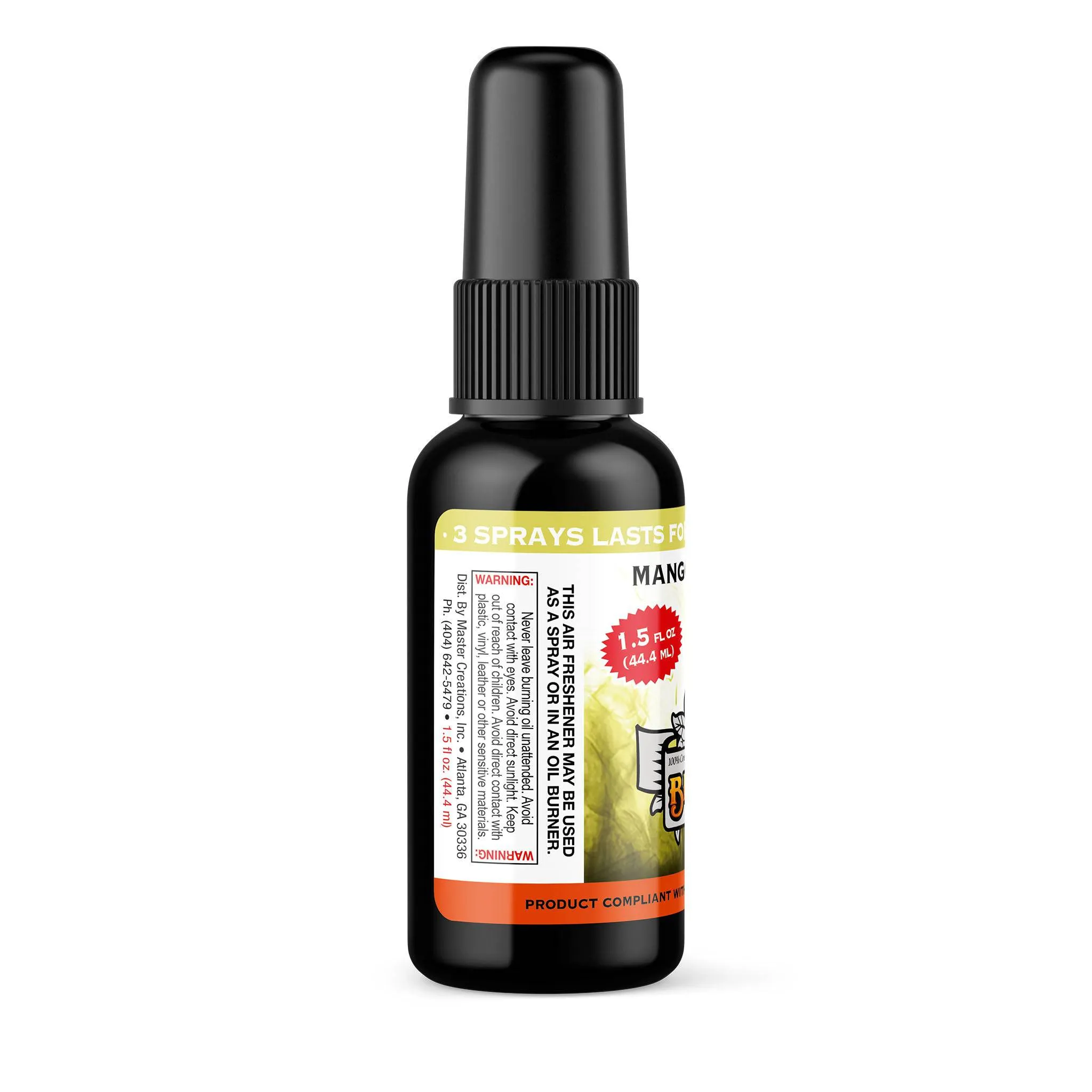 Mango Vanilla Yellow Air Freshener Spray