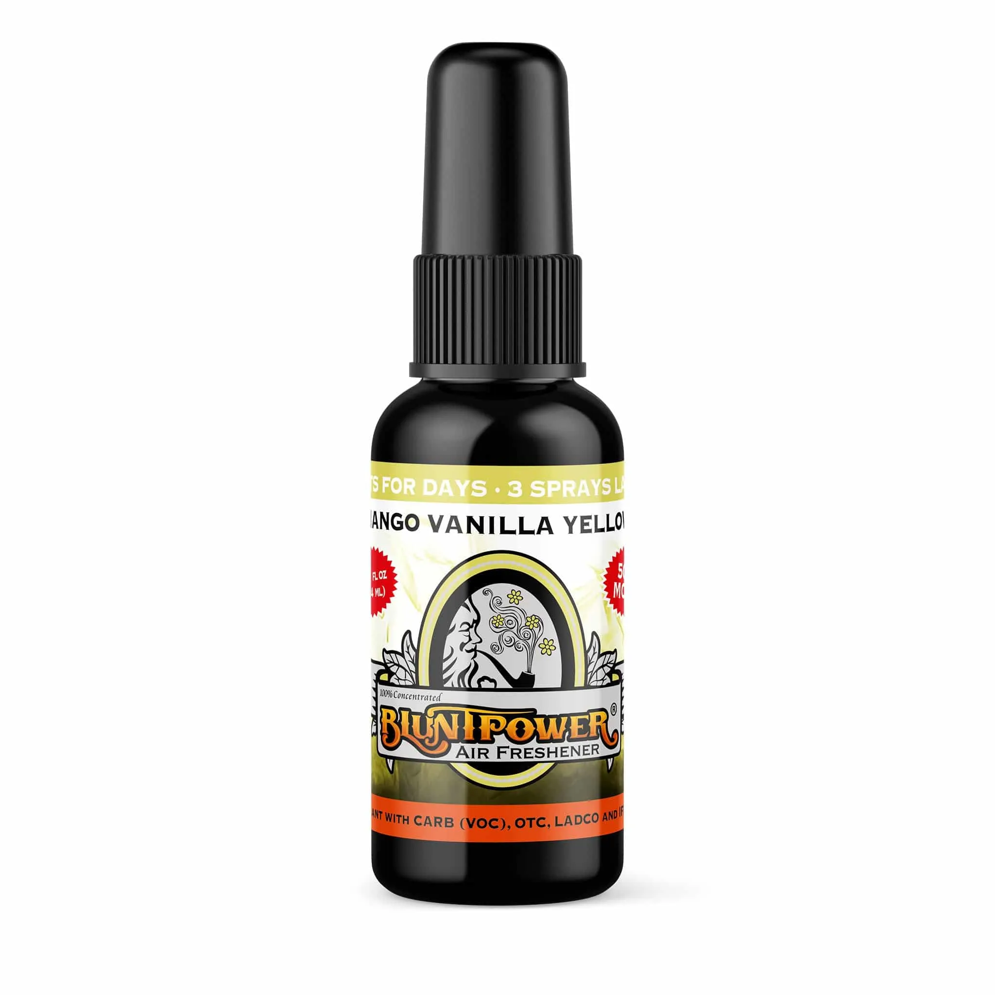 Mango Vanilla Yellow Air Freshener Spray